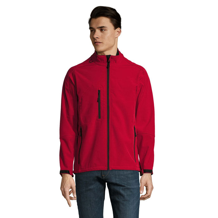 Relax Men's Softshell Zipped Jacket