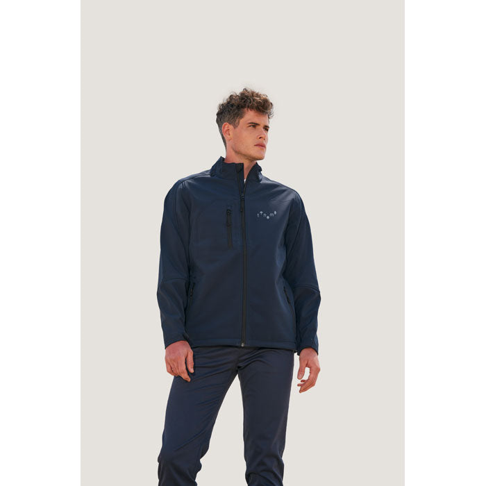 Relax Men's Softshell Zipped Jacket