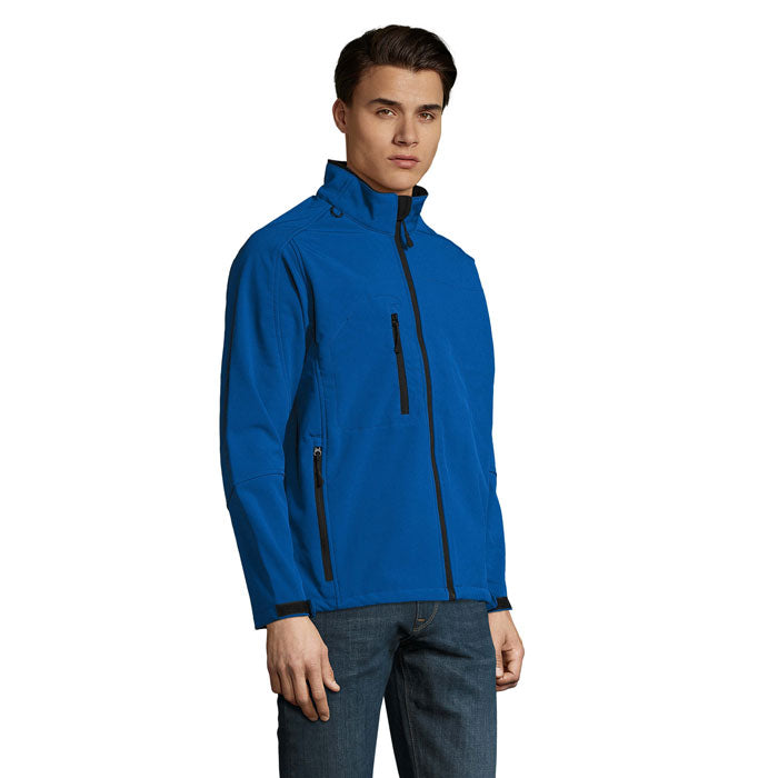 Relax Men's Softshell Zipped Jacket