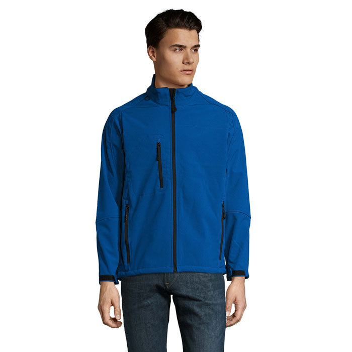 Relax Men's Softshell Zipped Jacket