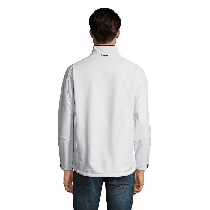 Relax Men's Softshell Zipped Jacket