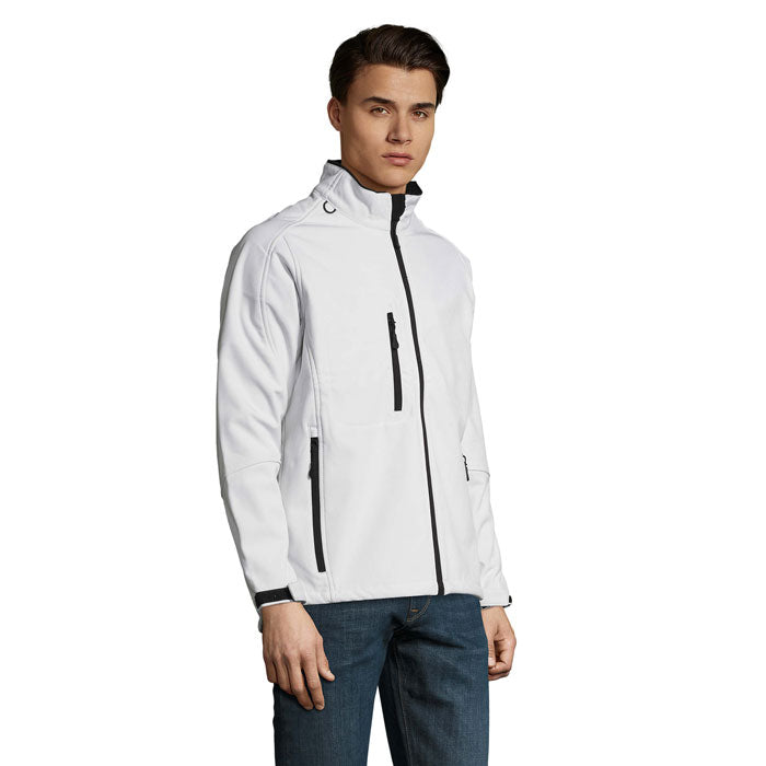 Relax Men's Softshell Zipped Jacket