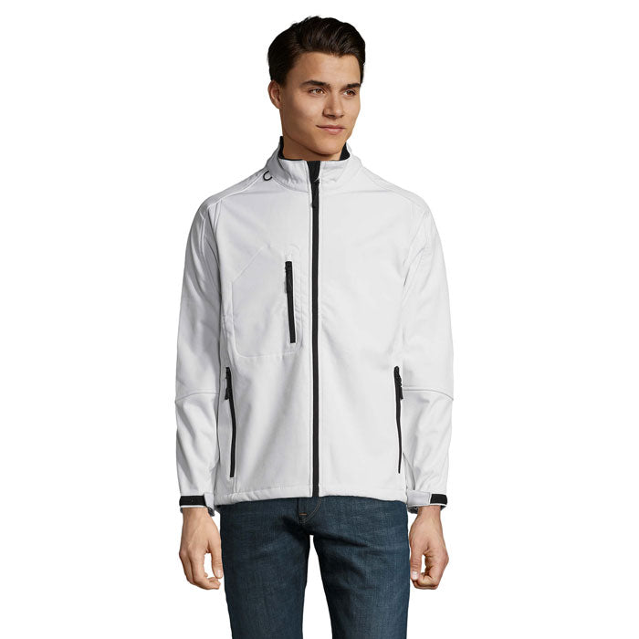 Relax Men's Softshell Zipped Jacket