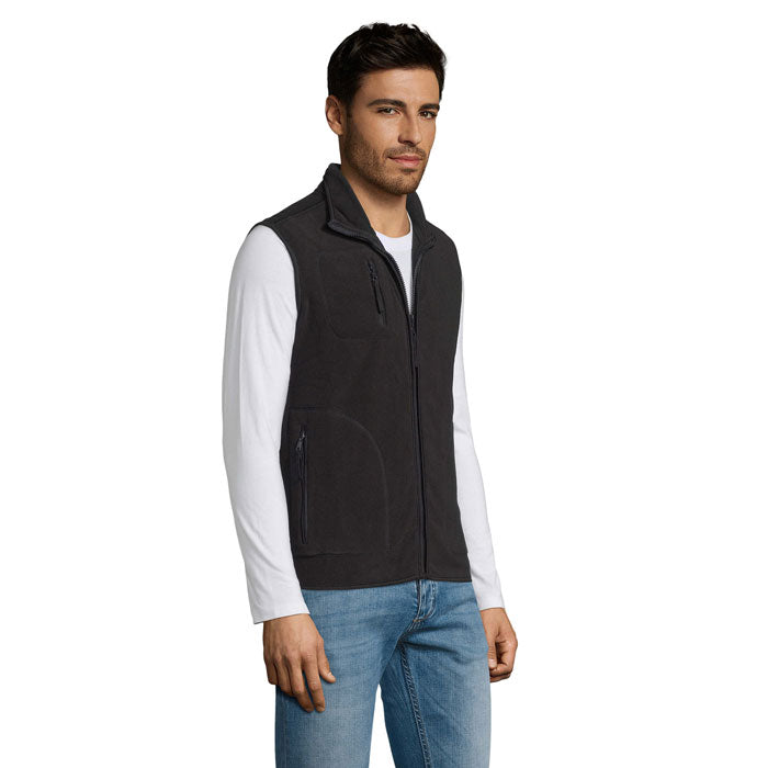Norway Unisex Sleeveless Fleece Cardigan