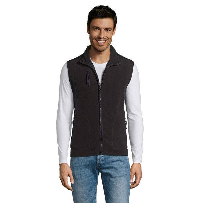 Norway Unisex Sleeveless Fleece Cardigan