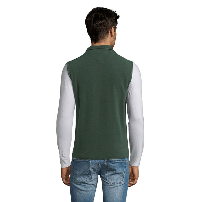 Norway Unisex Sleeveless Fleece Cardigan