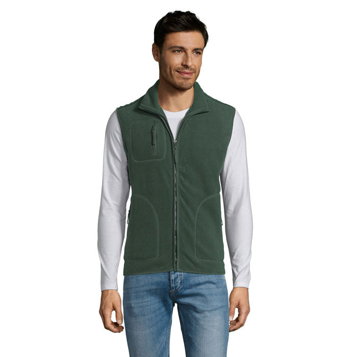 Norway Unisex Sleeveless Fleece Cardigan