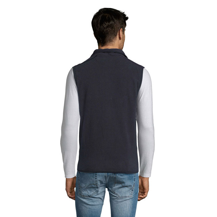 Norway Unisex Sleeveless Fleece Cardigan