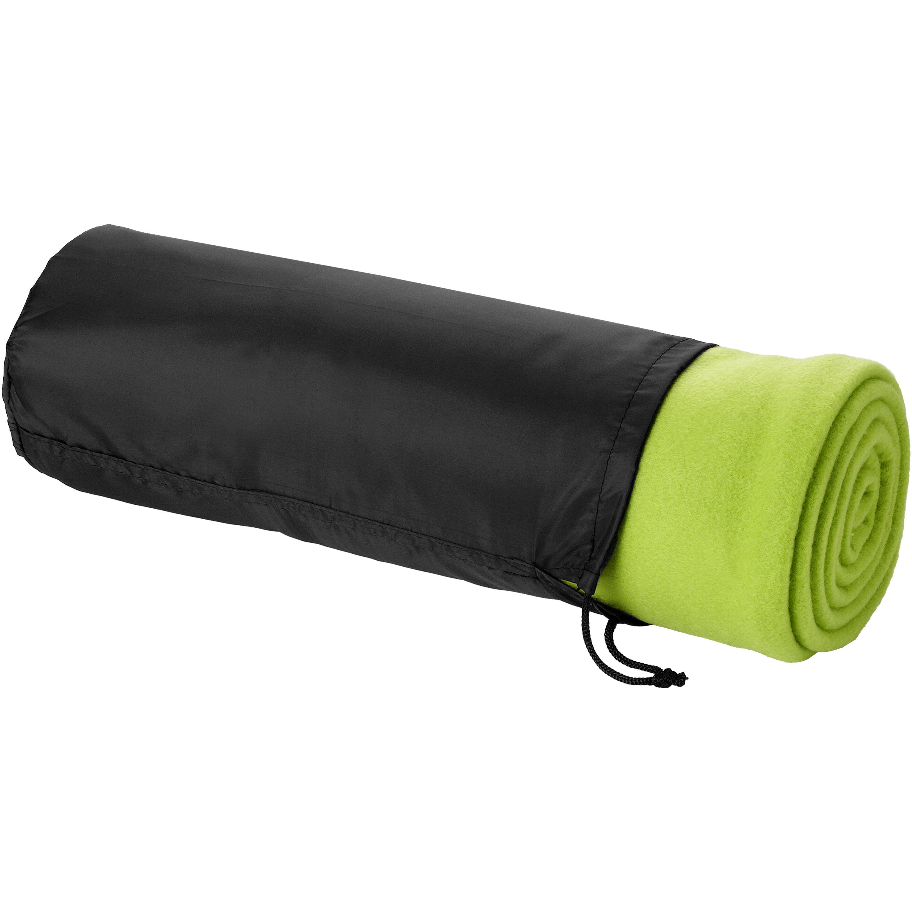 Polar Fleece Plaid Blanket and Carry Pouch