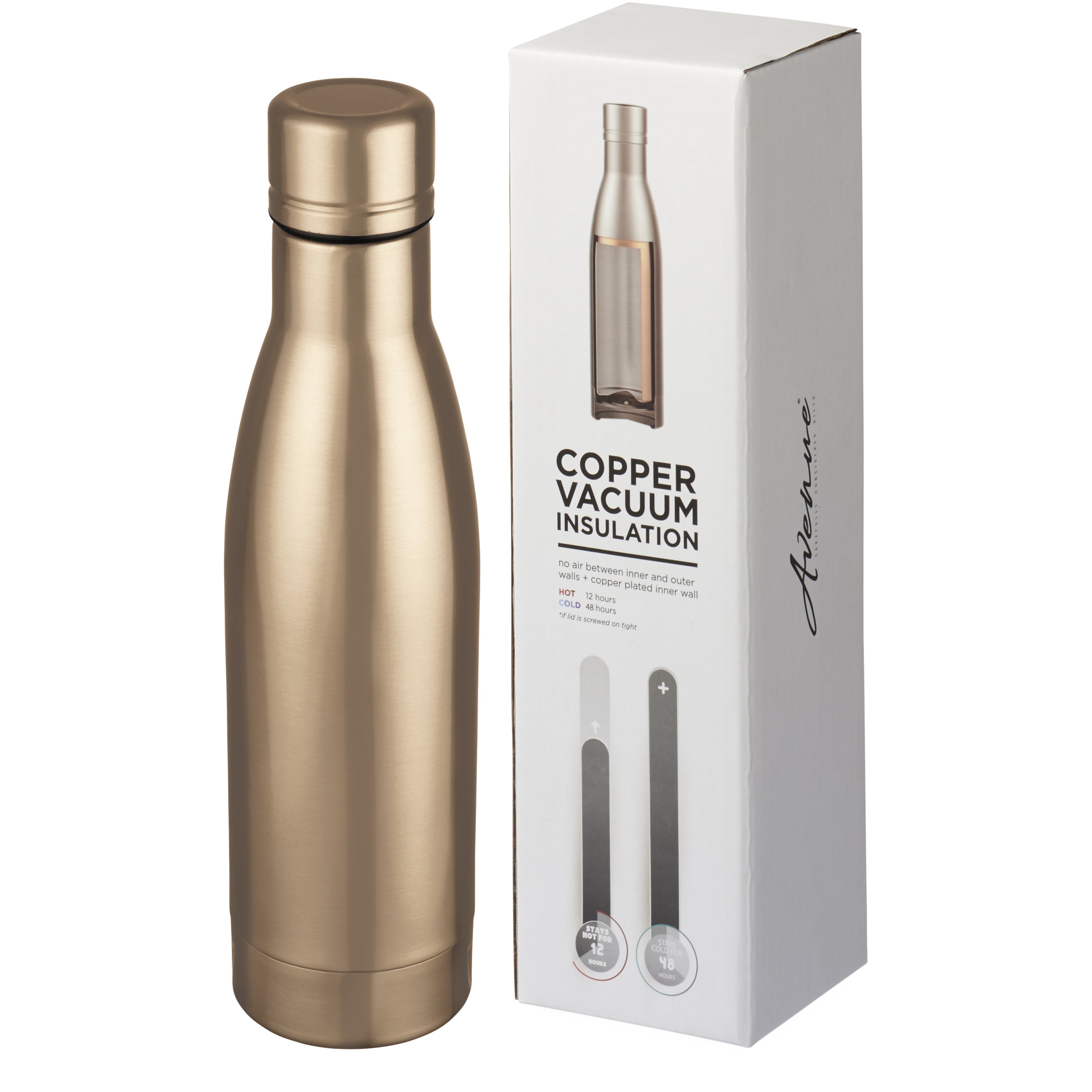Vasa 500ml Copper Vacuum Insulated Bottle