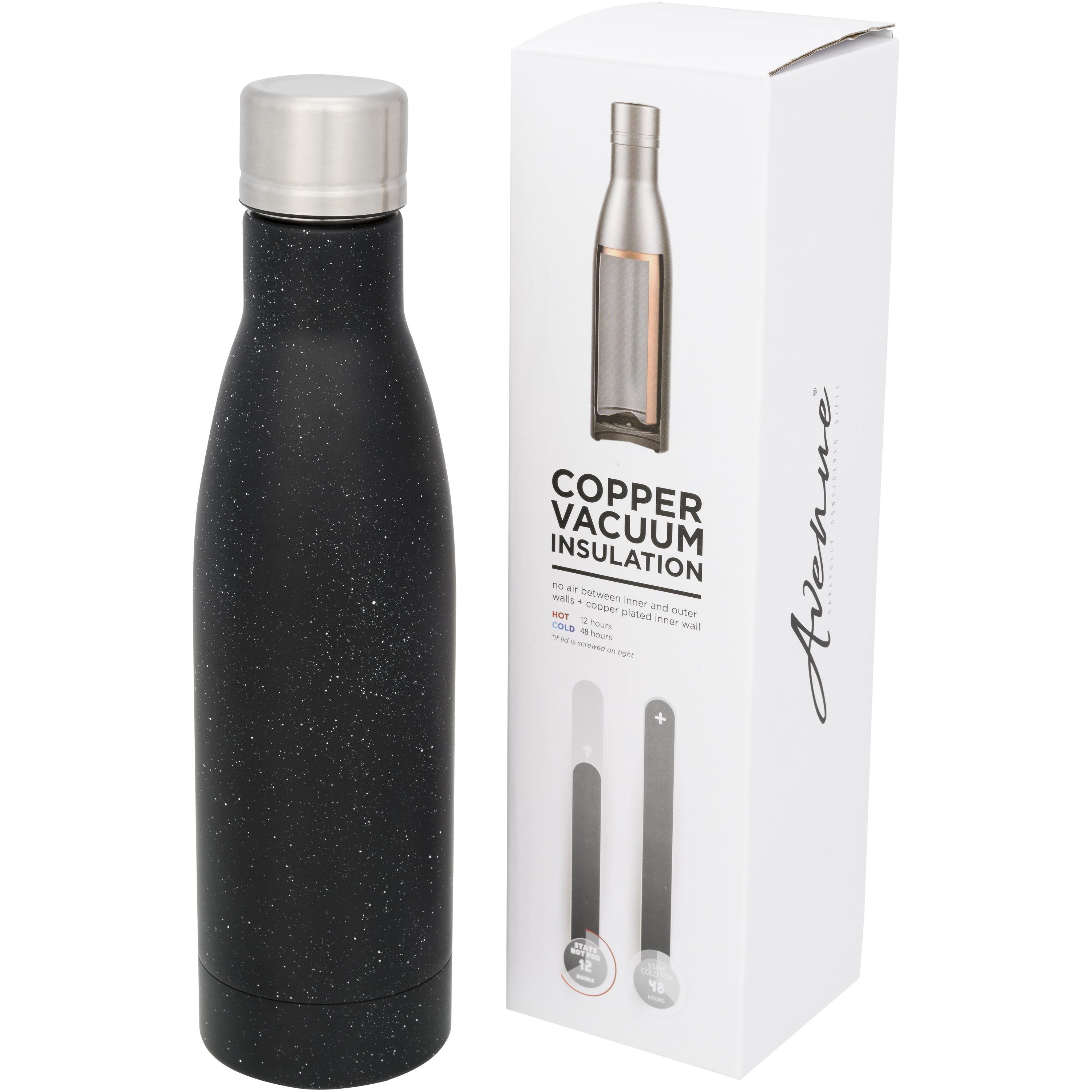 Speckled Copper Insulated Drinks Bottle