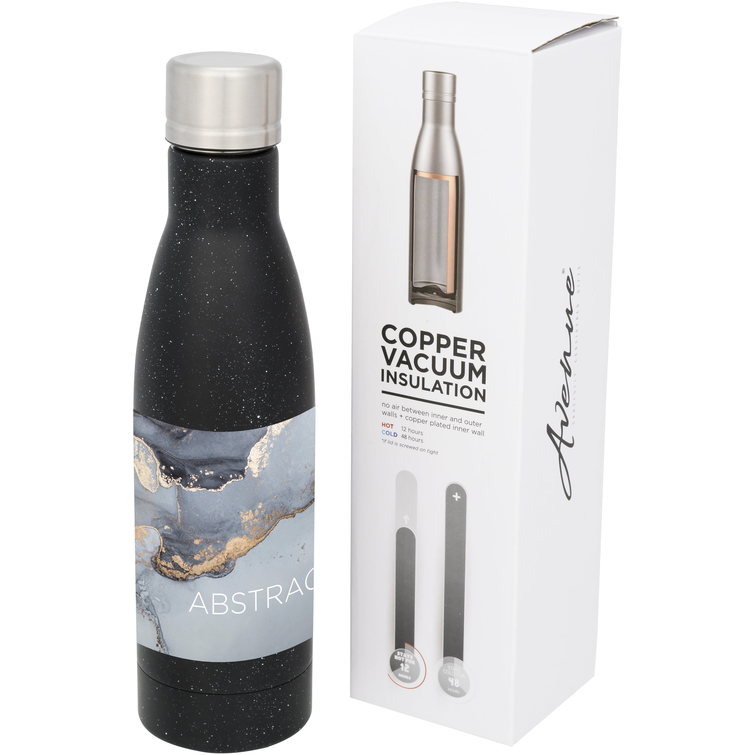 Speckled Copper Insulated Drinks Bottle
