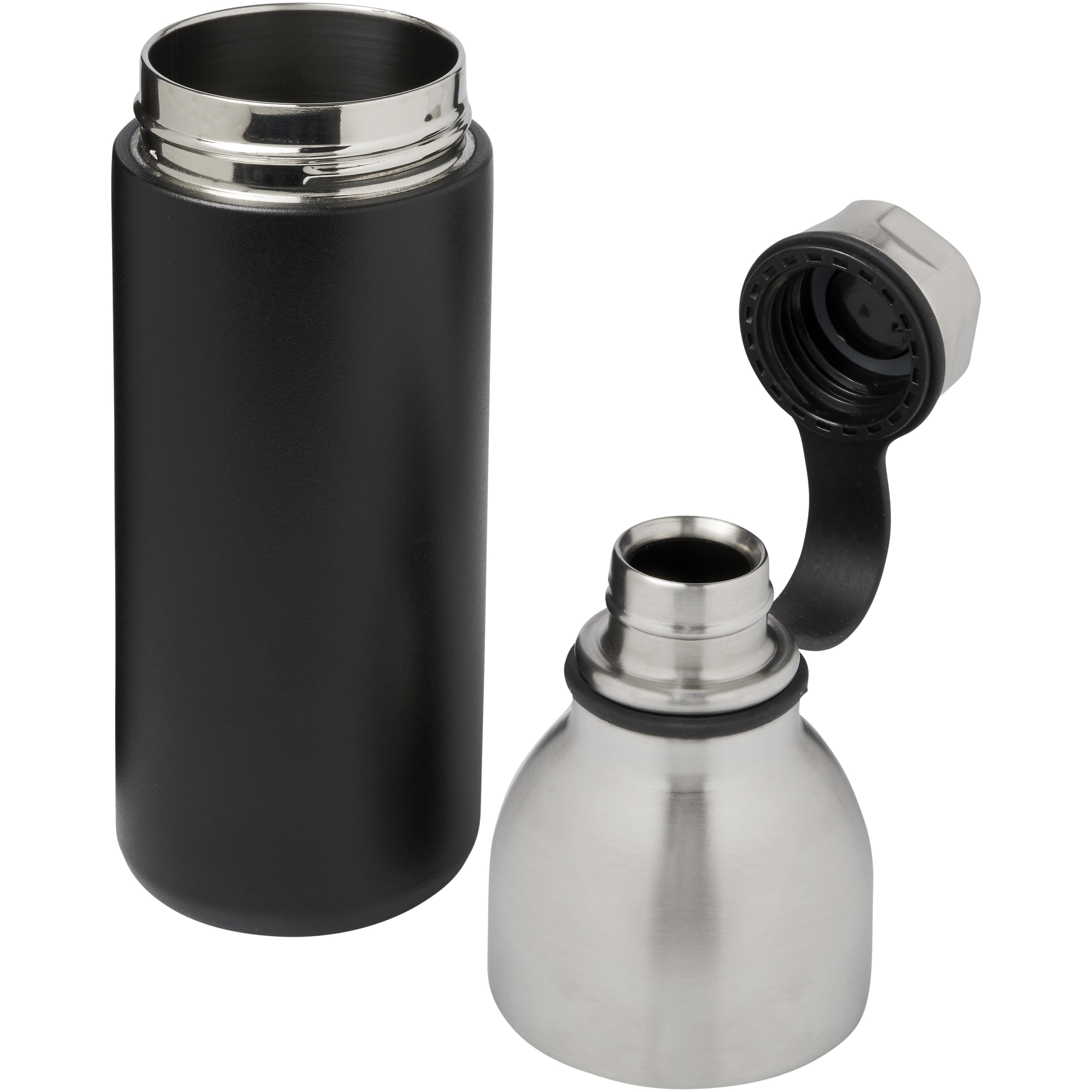Copper Vacuum Sports Bottle with Silicone Loop