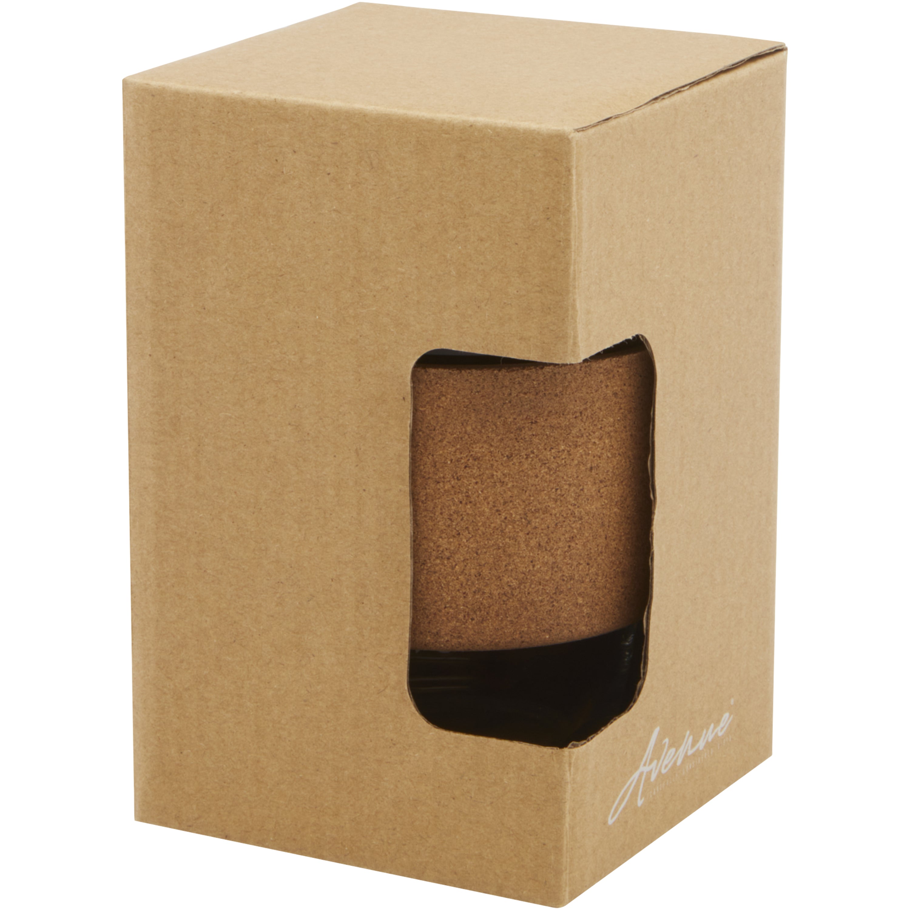 Glass Tumbler with Cork Grip & Silicone Lid