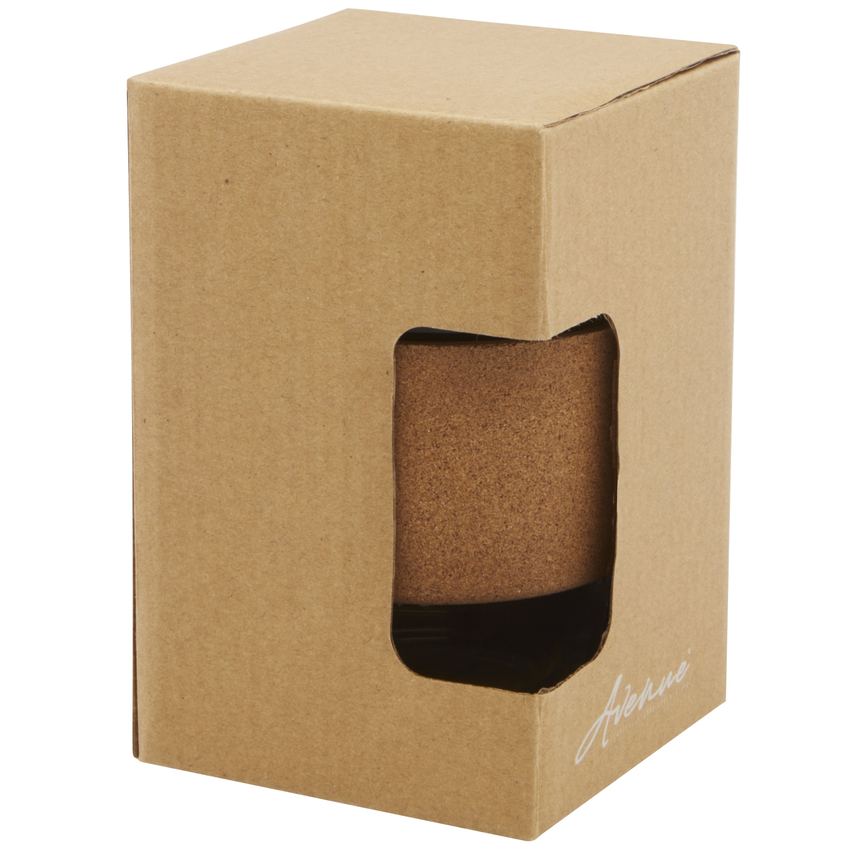 Glass Tumbler with Cork Grip & Silicone Lid