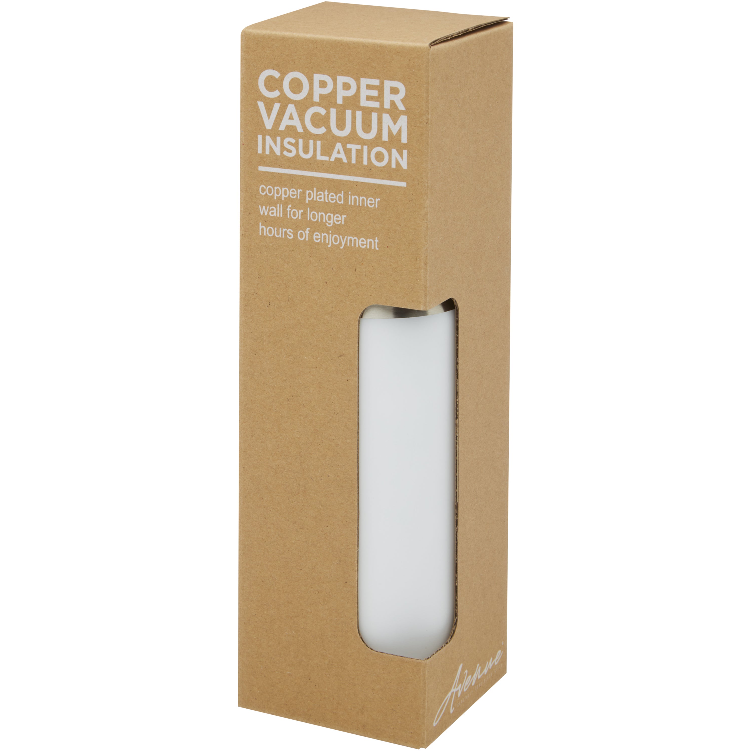 Hulan Bamboo Lid Copper Vacuum Insulated Drinks Bottle