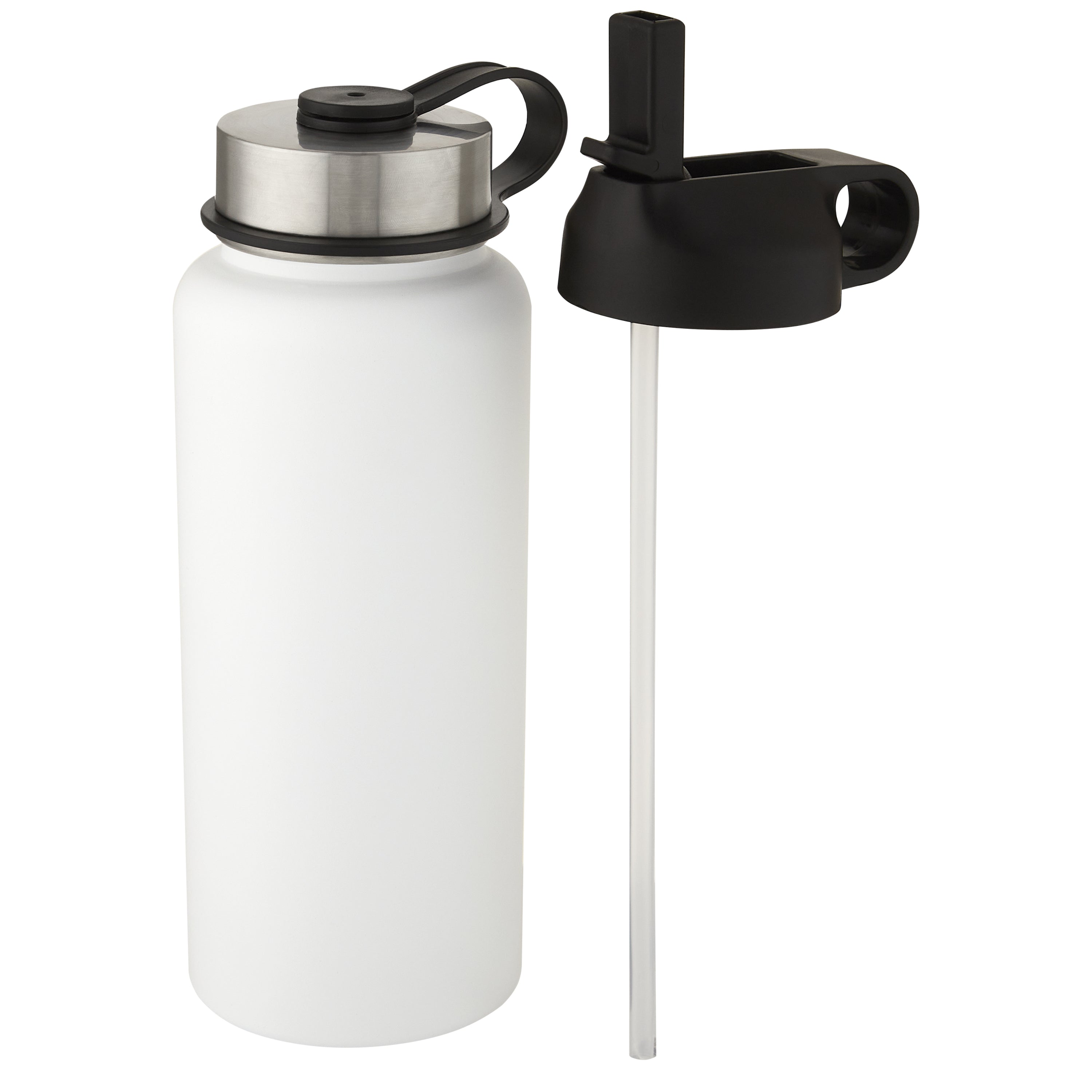 Dual Lid Copper Vacuum Insulated Sports Bottle