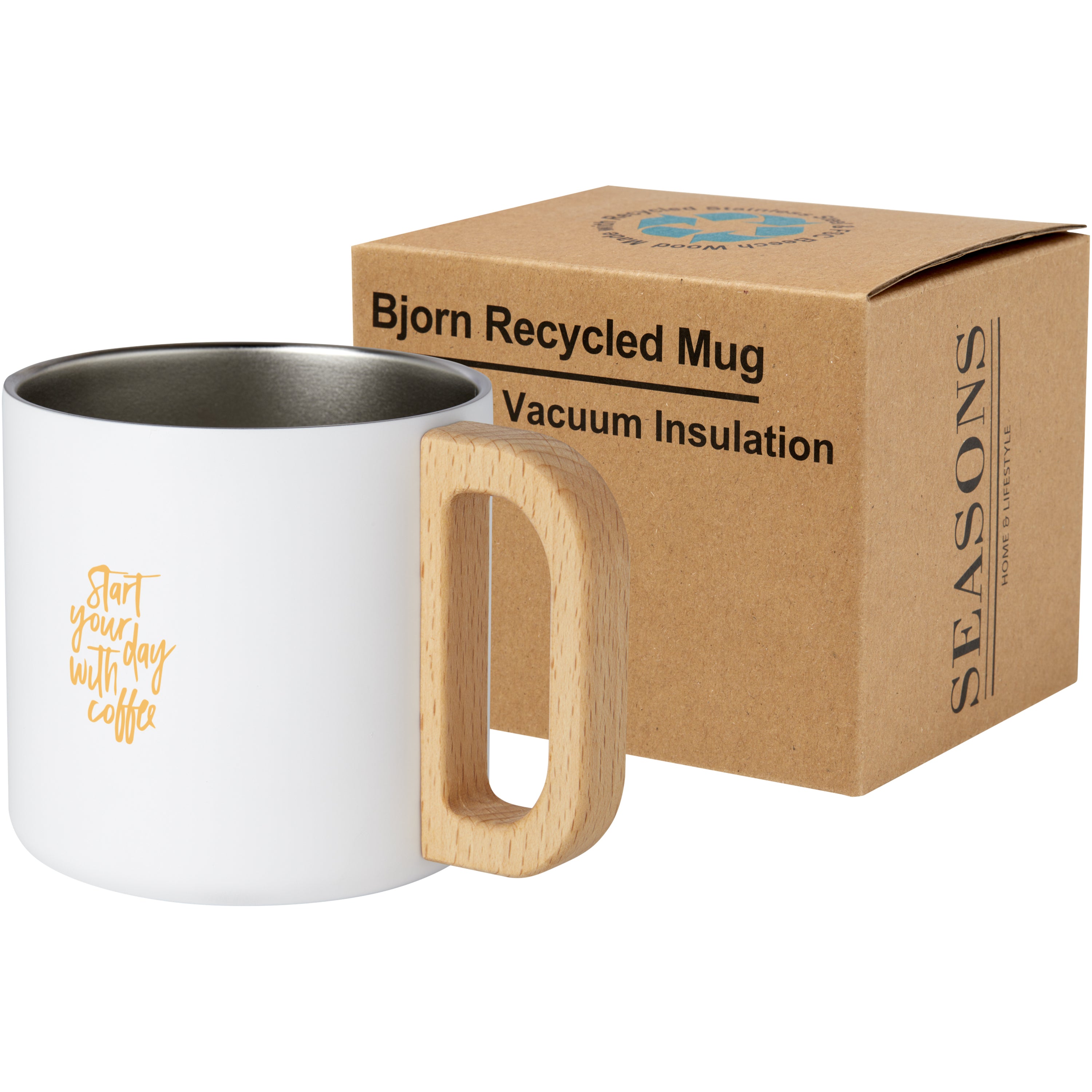 Copper Insulated Recycled Stainless Steel Mug