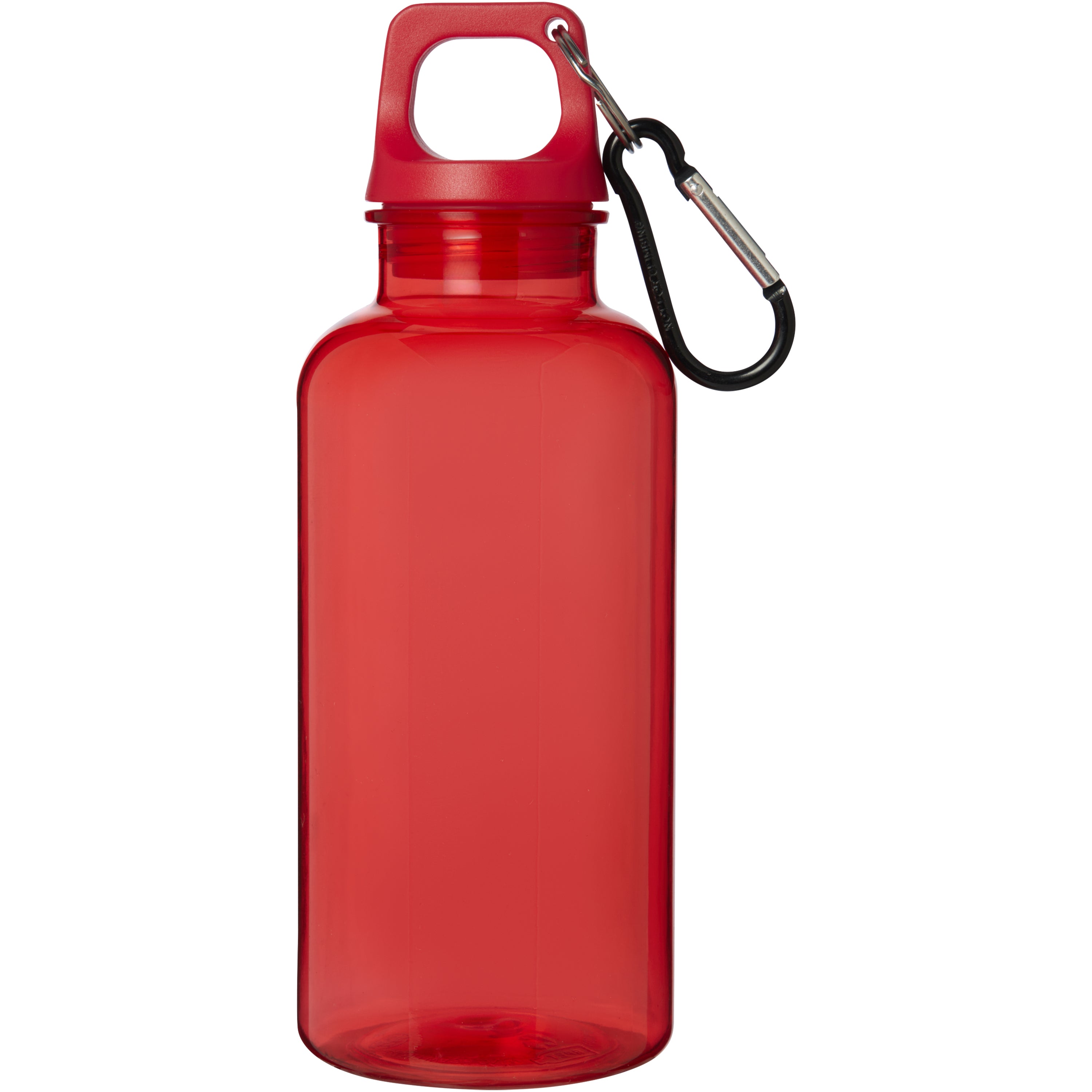 400ml Upcycled Plastic Water Bottle with Carabiner