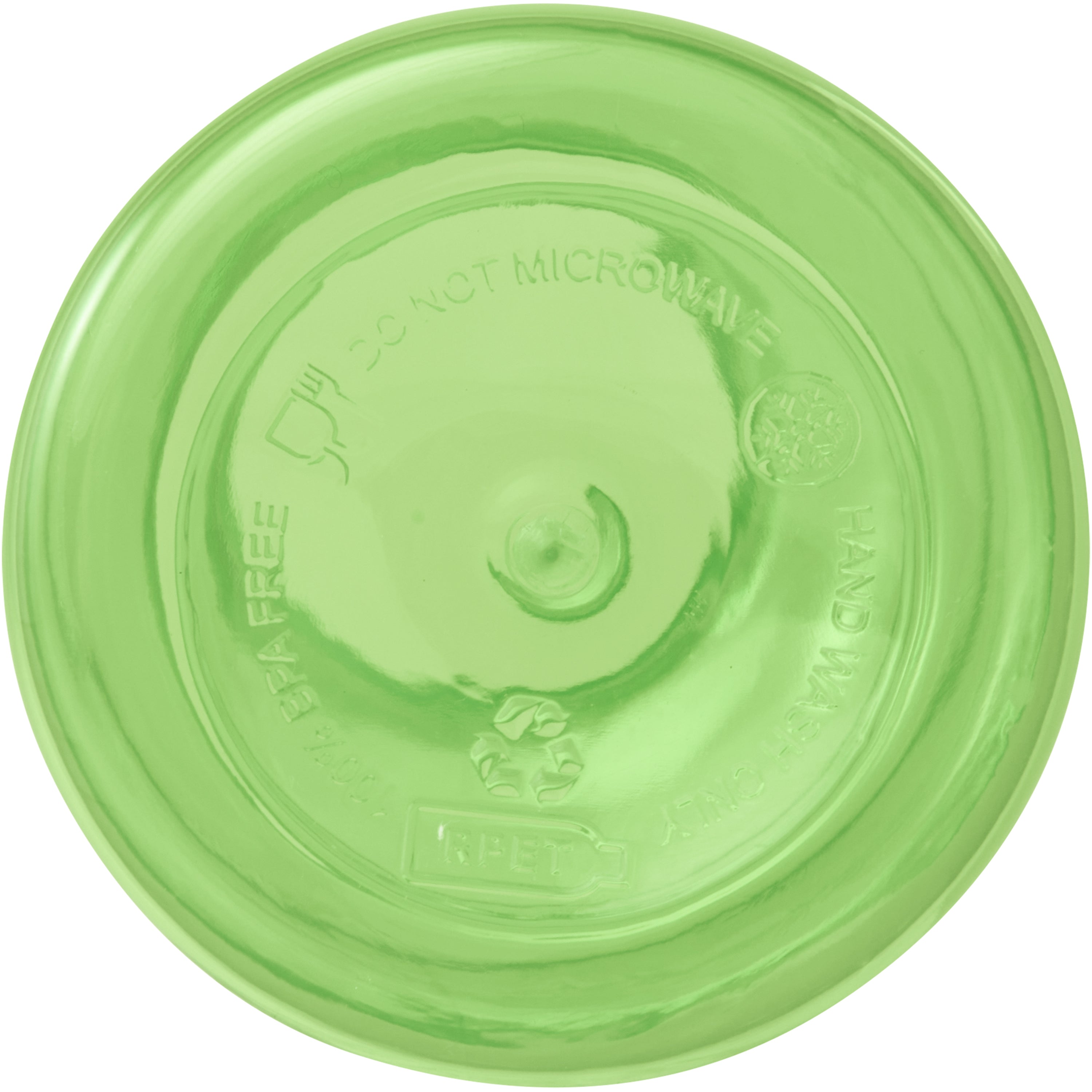 400ml Upcycled Plastic Water Bottle with Carabiner