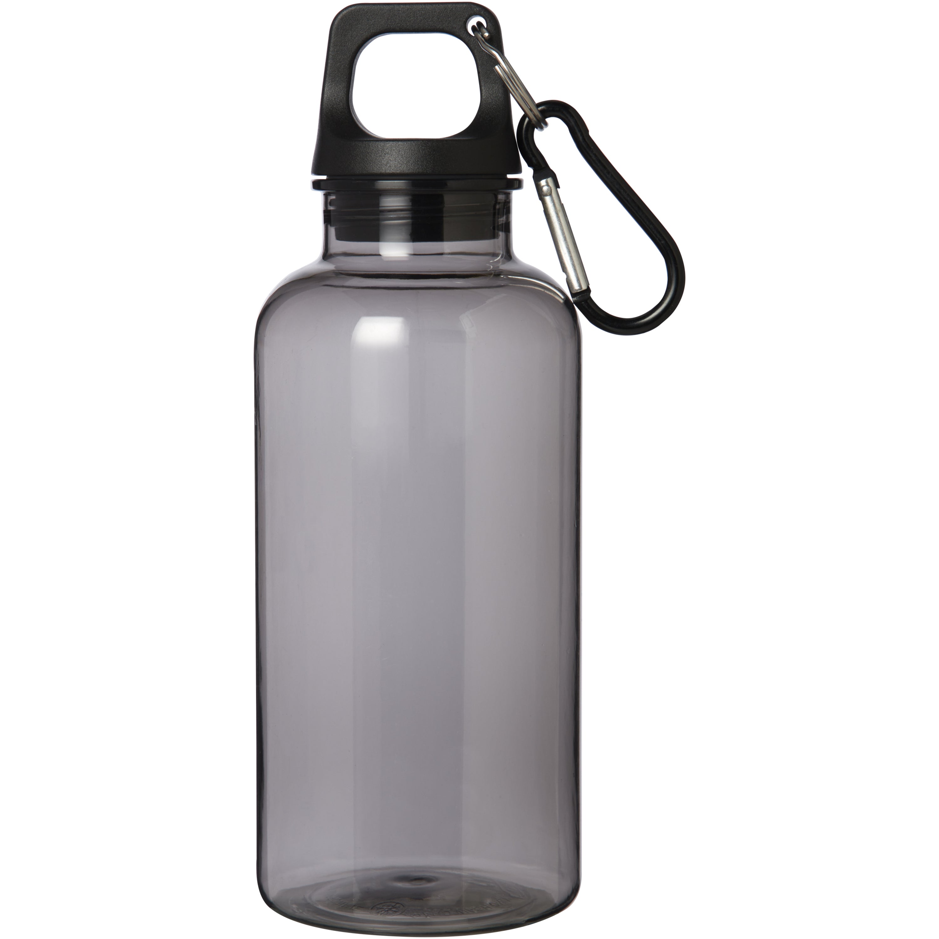 400ml Upcycled Plastic Water Bottle with Carabiner