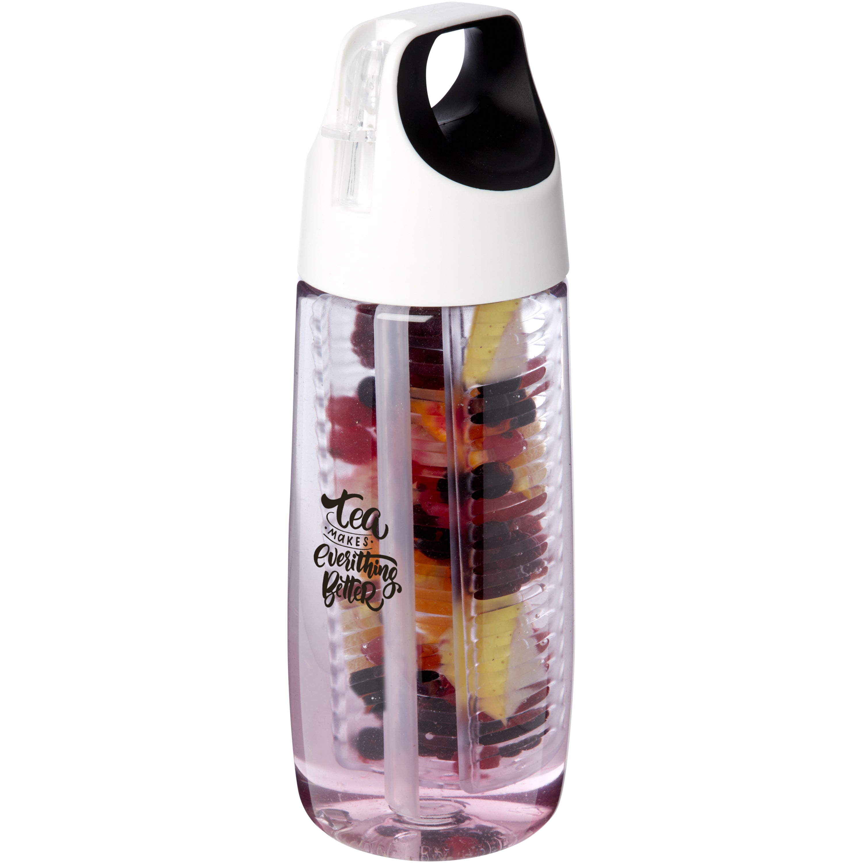 HydroFruit Flip Lid Water Bottle and Infuser
