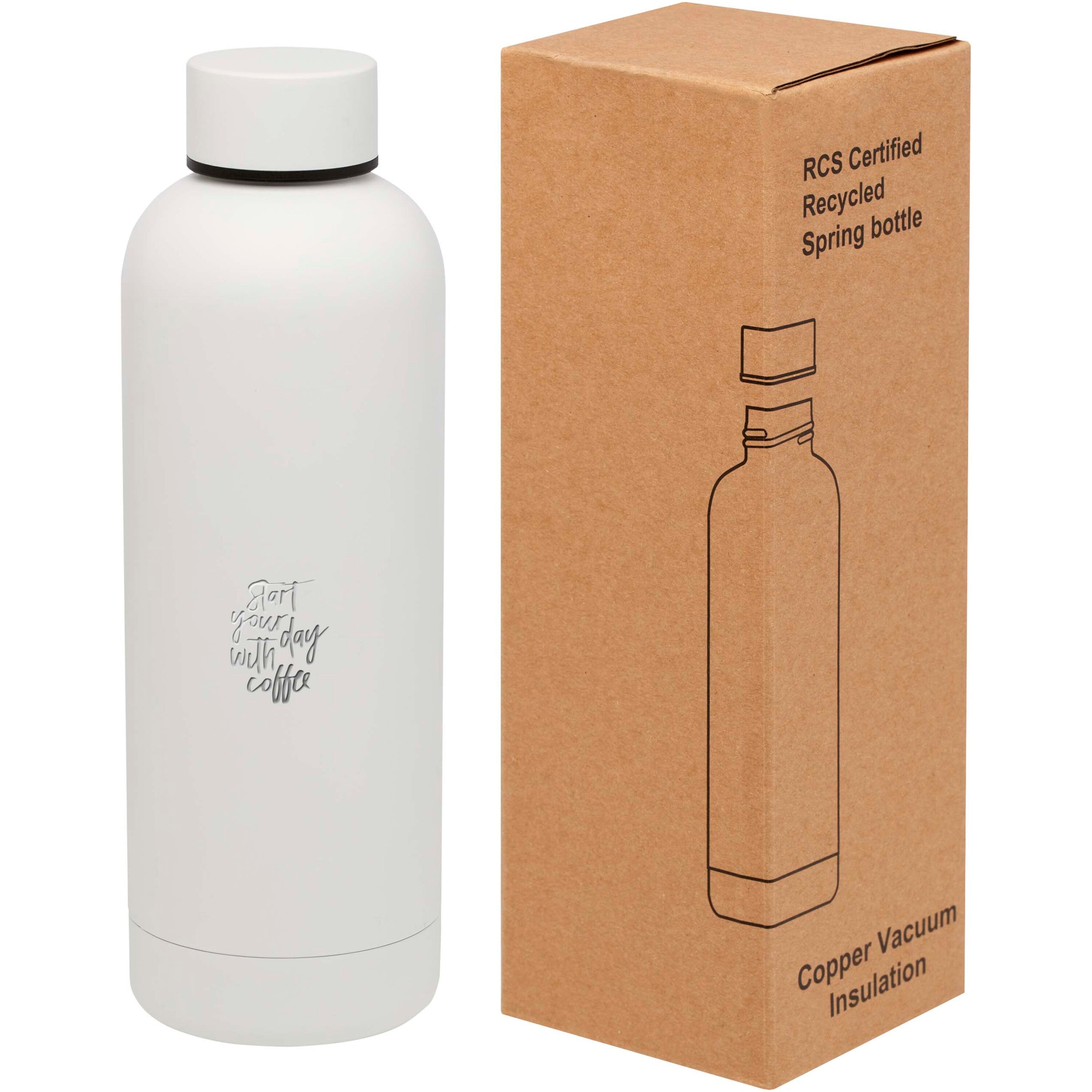 Spring Recycled Stainless Steel Vacuum Insulated Bottle
