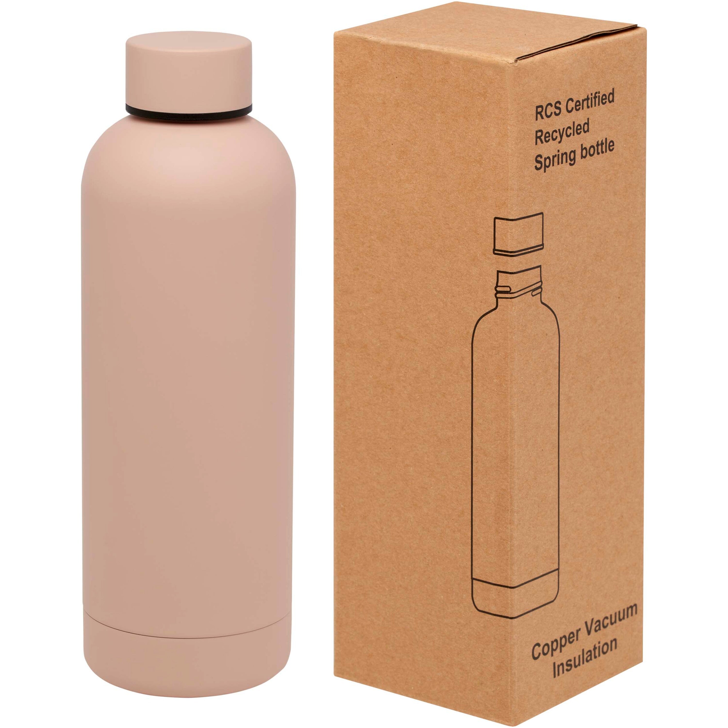 Spring Recycled Stainless Steel Vacuum Insulated Bottle