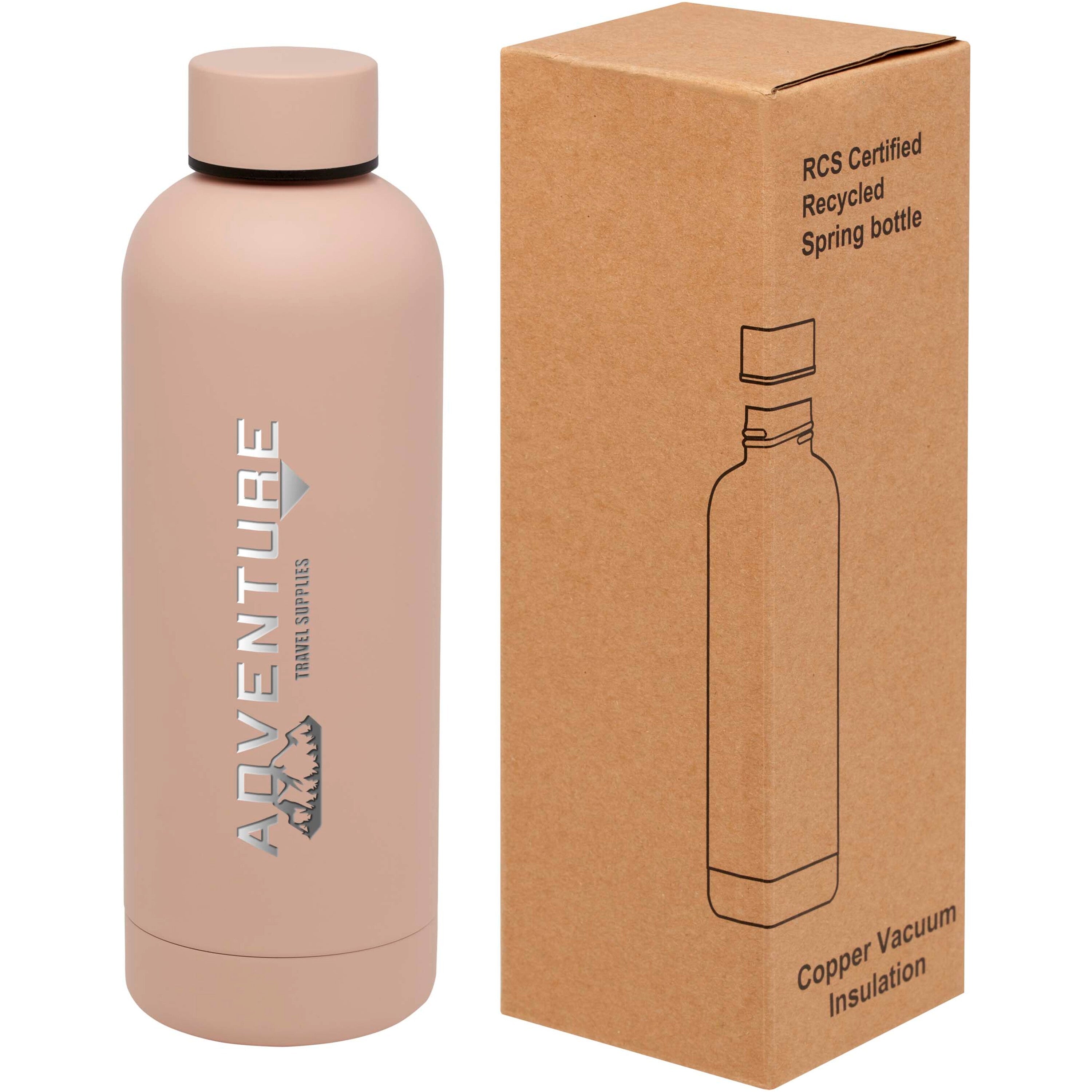 Spring Recycled Stainless Steel Vacuum Insulated Bottle