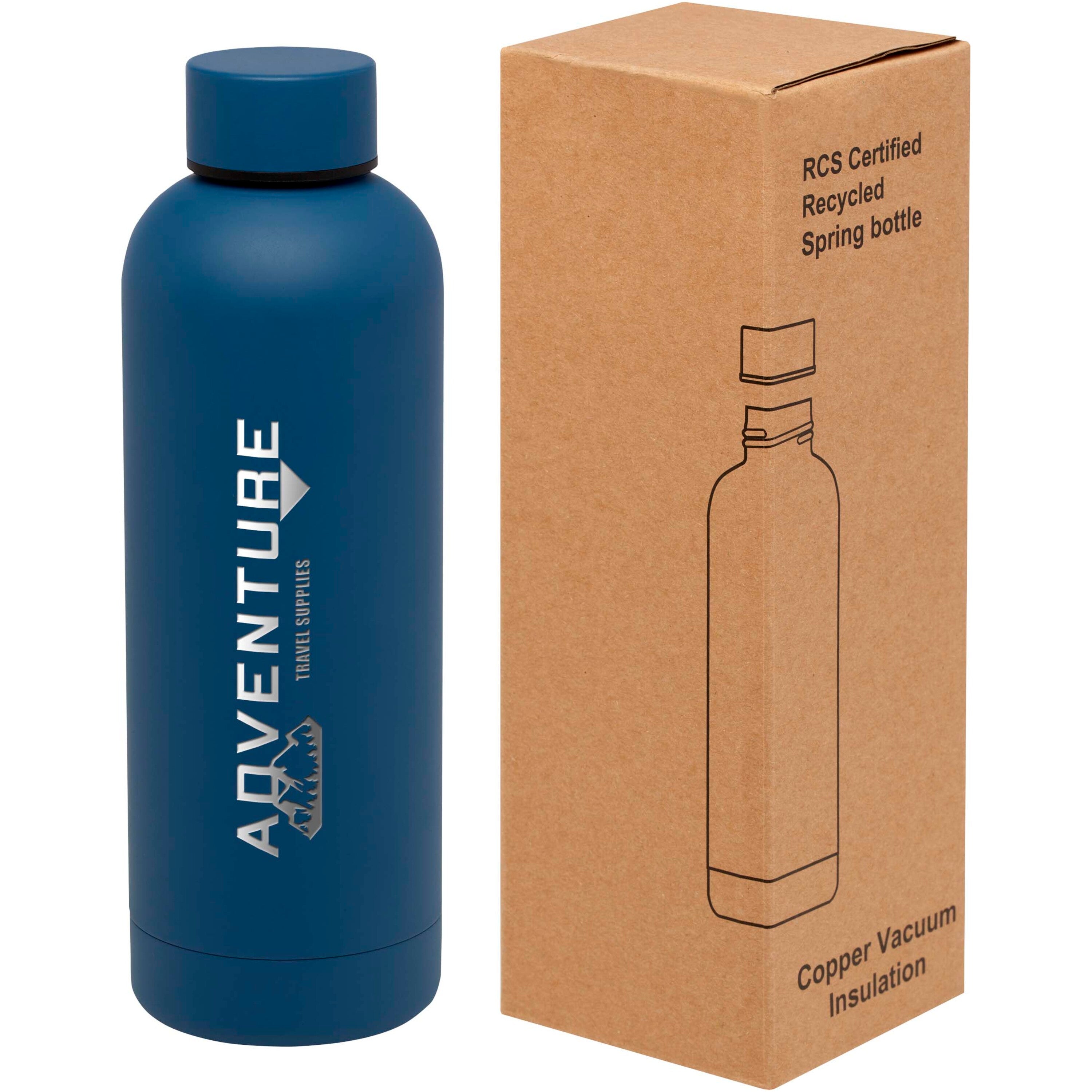Spring Recycled Stainless Steel Vacuum Insulated Bottle