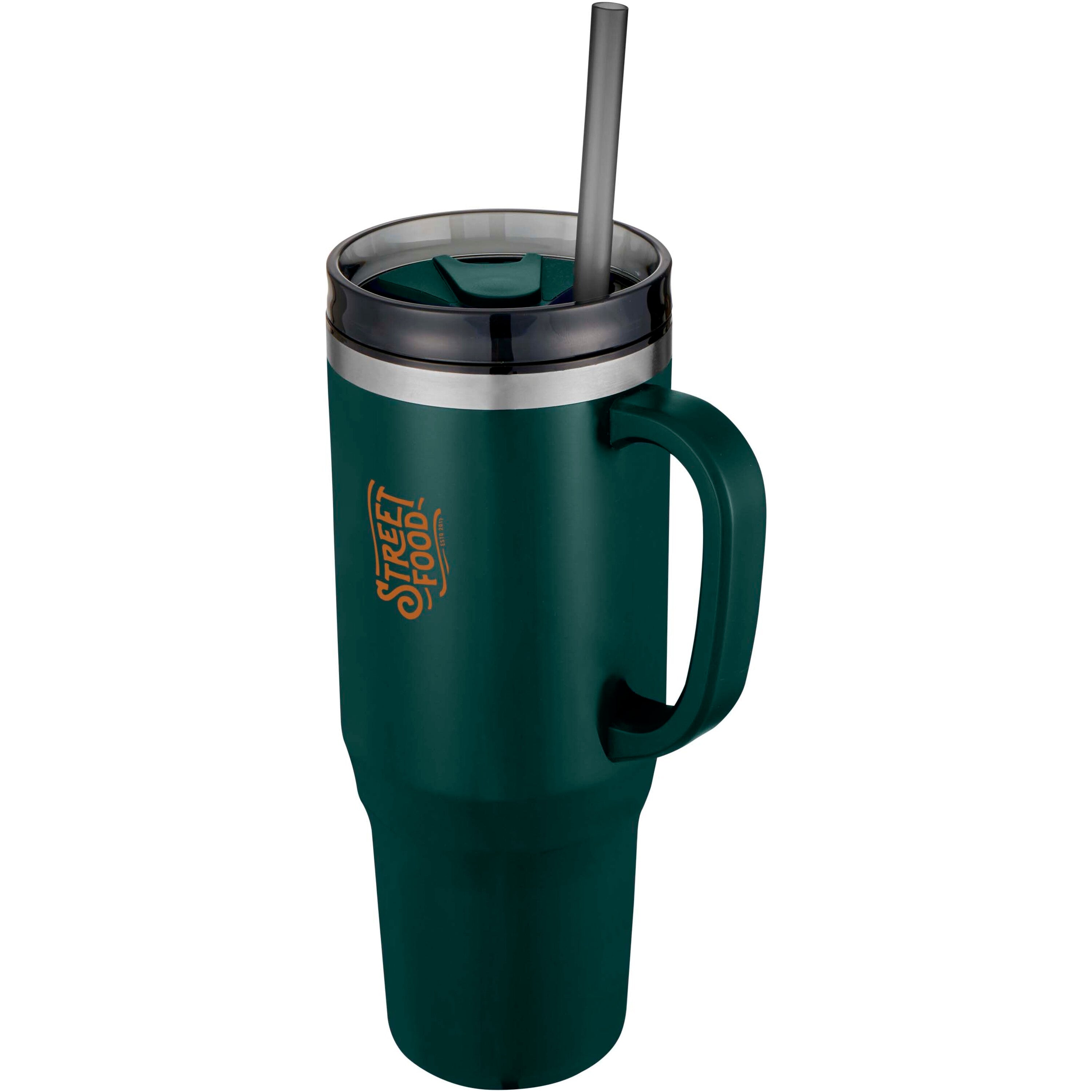 Melbourne 1200ml Insulated Tumbler and Straw