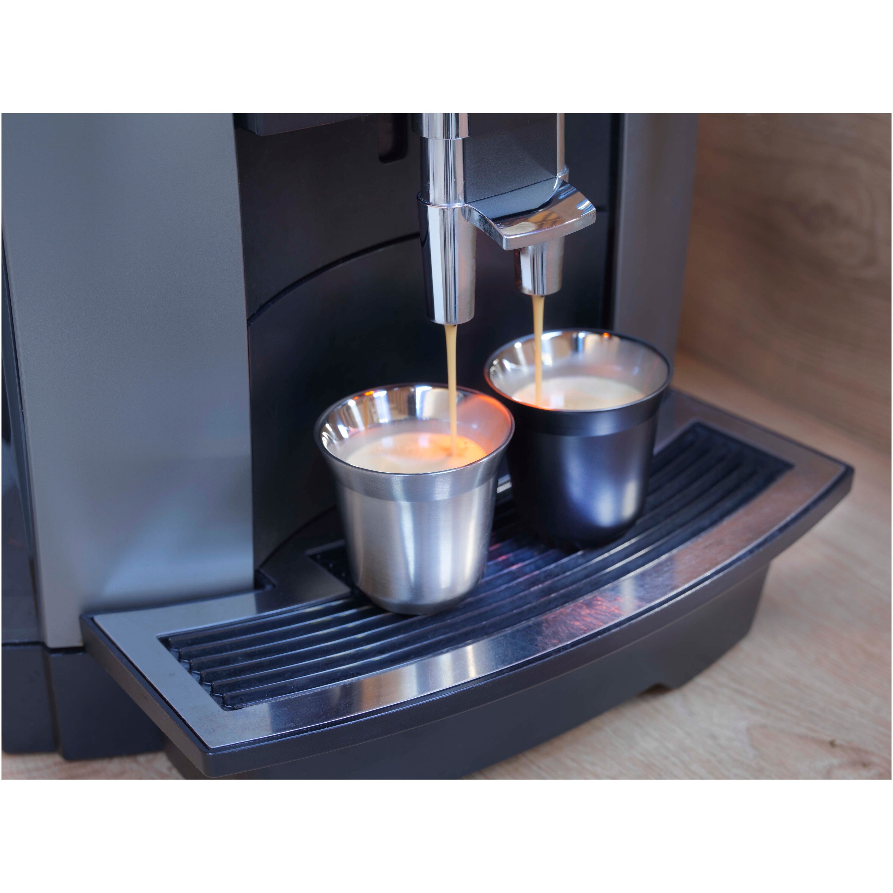 Duo Recycled Stainless Steel Espresso Cup Set