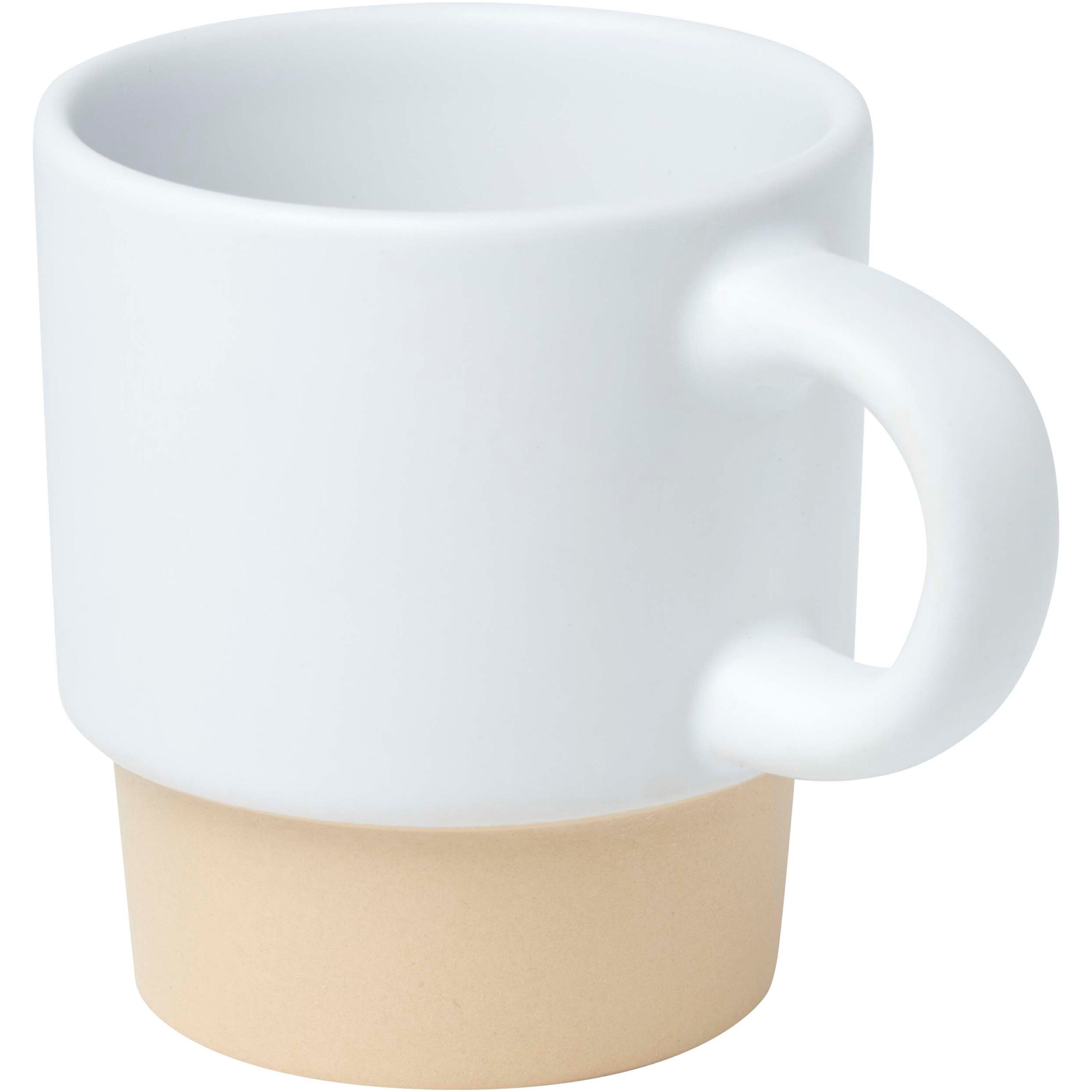 Stackable Expresso Cup with Clay Bottom