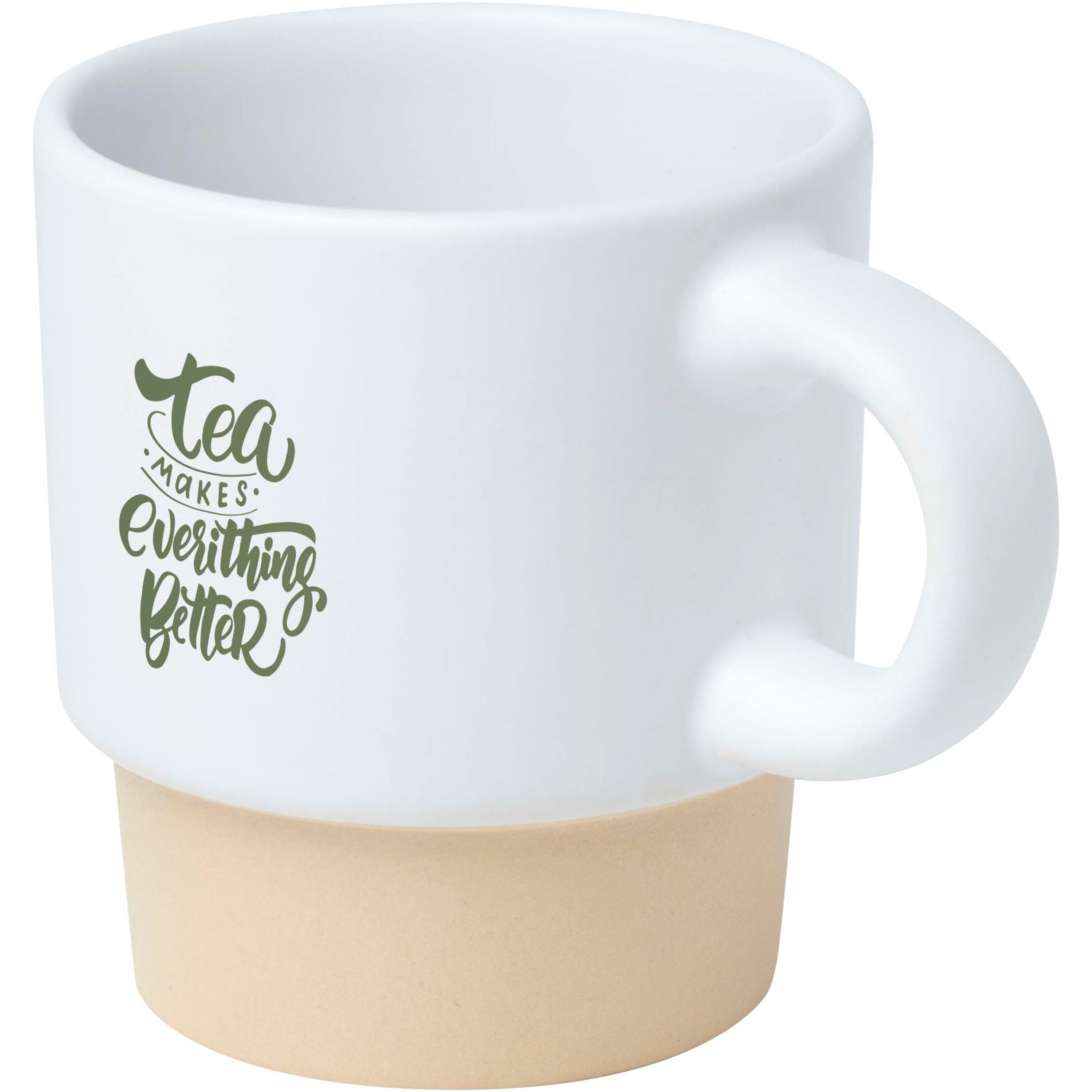 Stackable Expresso Cup with Clay Bottom