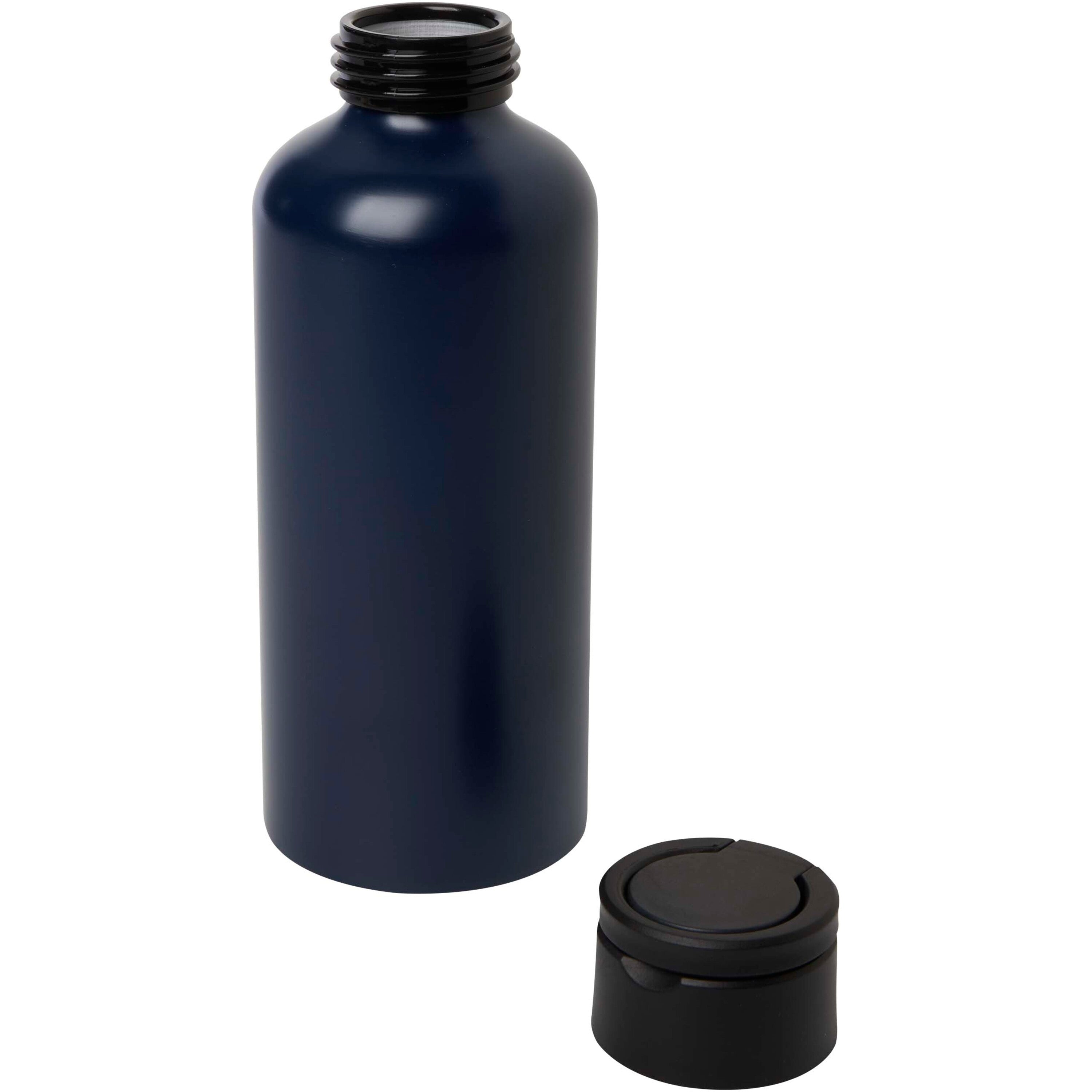 600ml Recycled Aluminium Water Bottle with Carry Lid