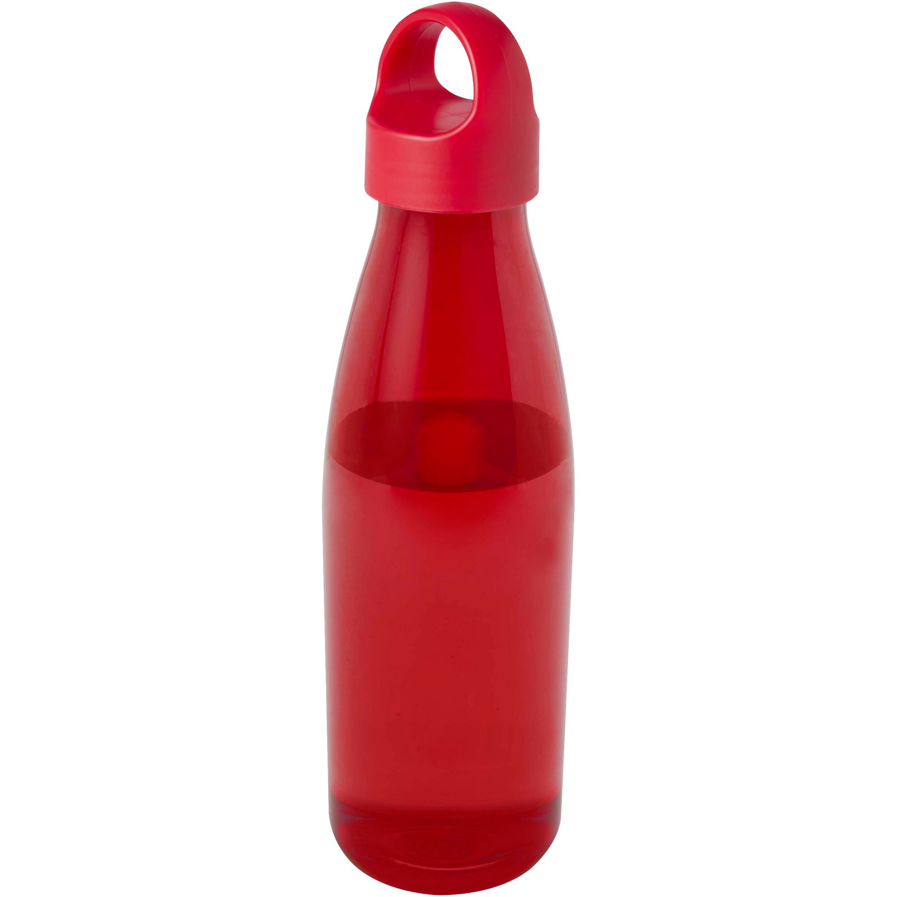 Bergen Recycled Plastic Water Bottle with Carry Cap