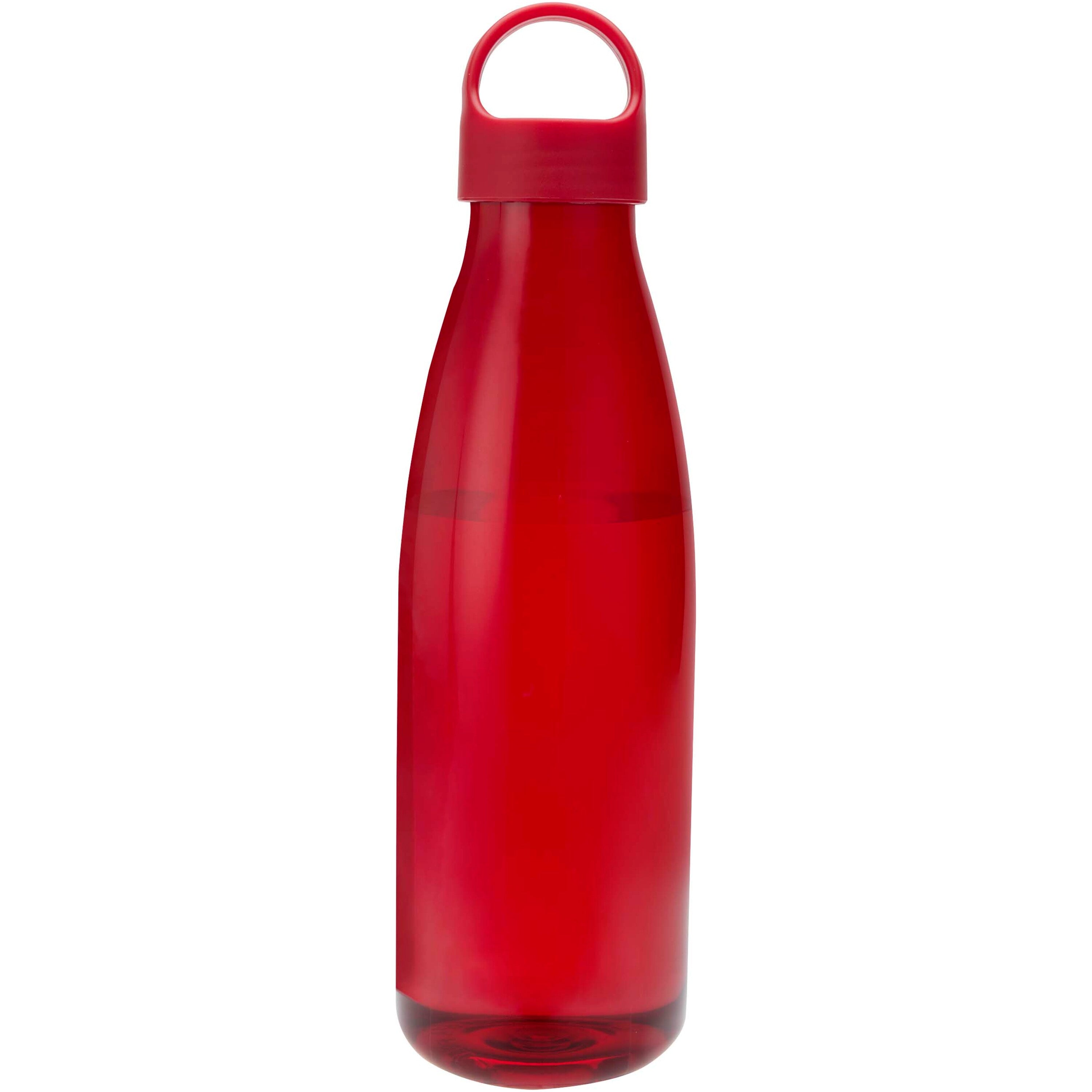 Bergen Recycled Plastic Water Bottle with Carry Cap