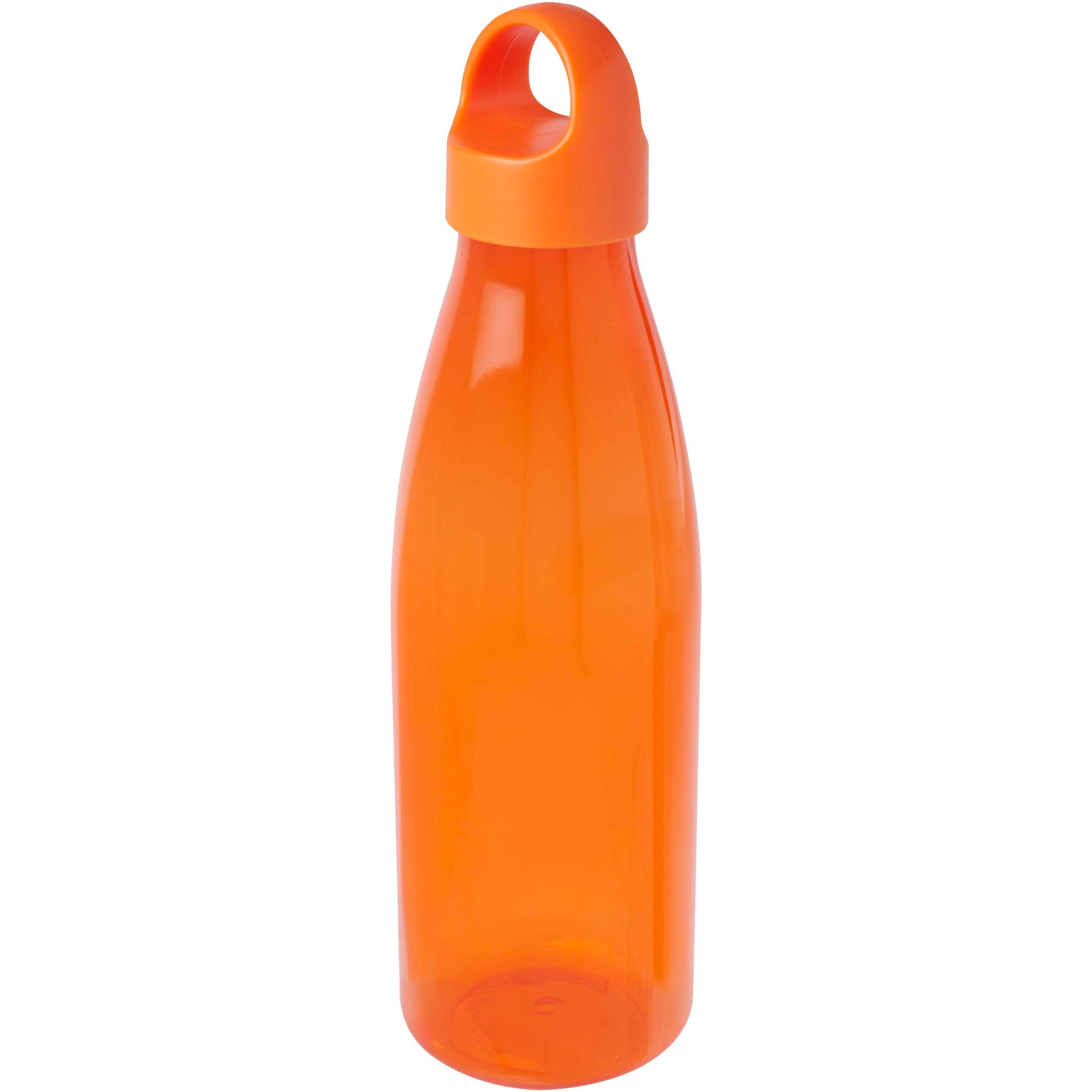 Bergen Recycled Plastic Water Bottle with Carry Cap