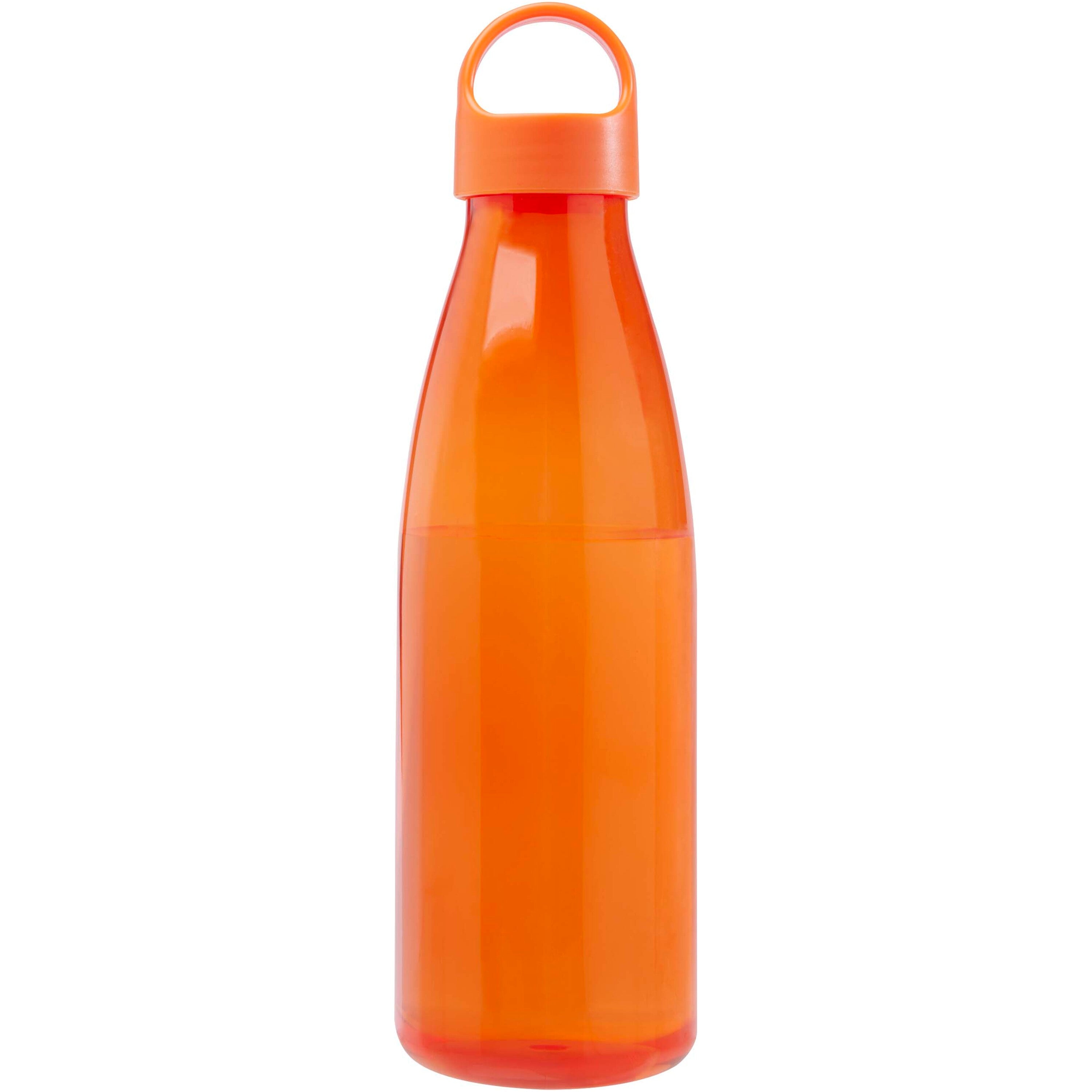 Bergen Recycled Plastic Water Bottle with Carry Cap