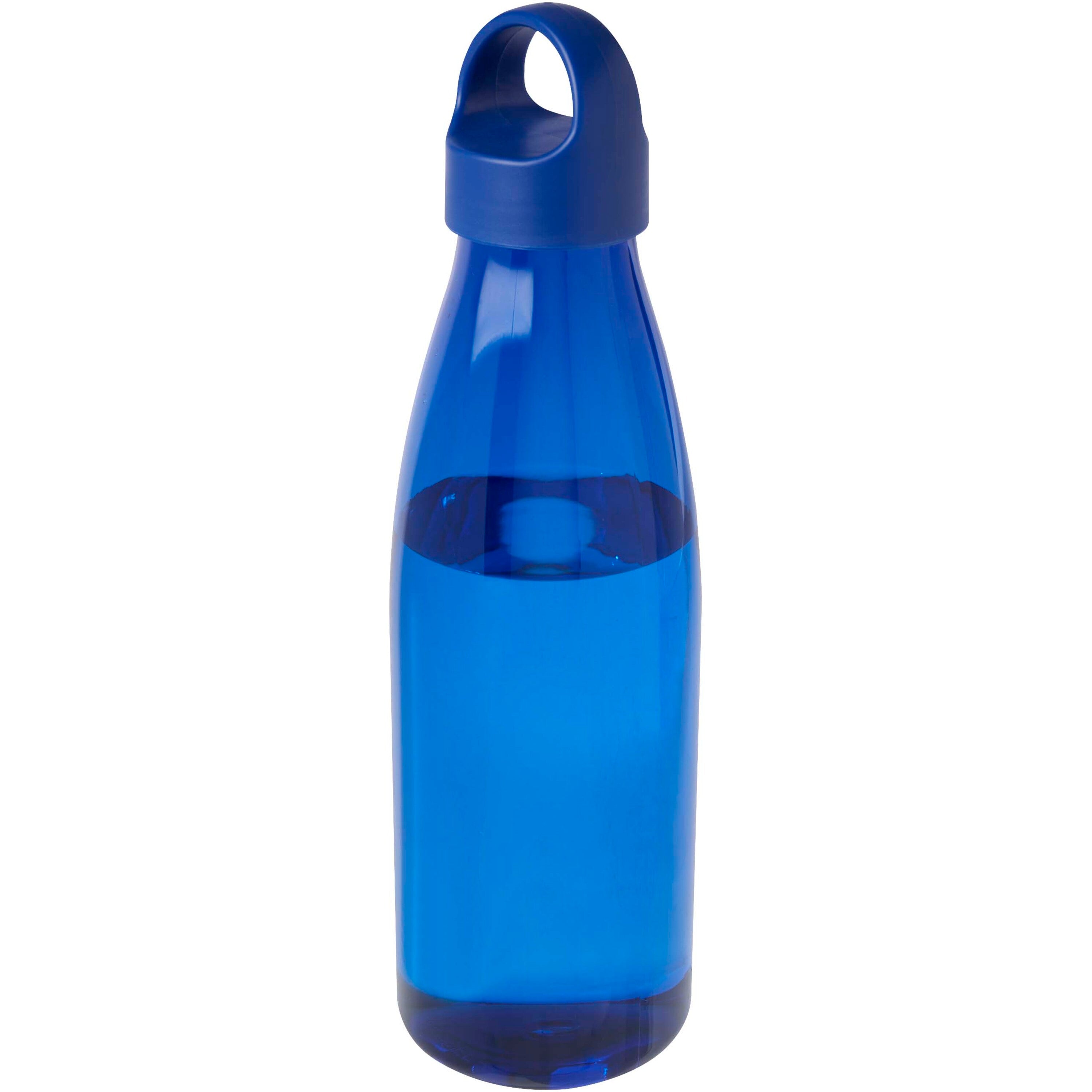 Bergen Recycled Plastic Water Bottle with Carry Cap