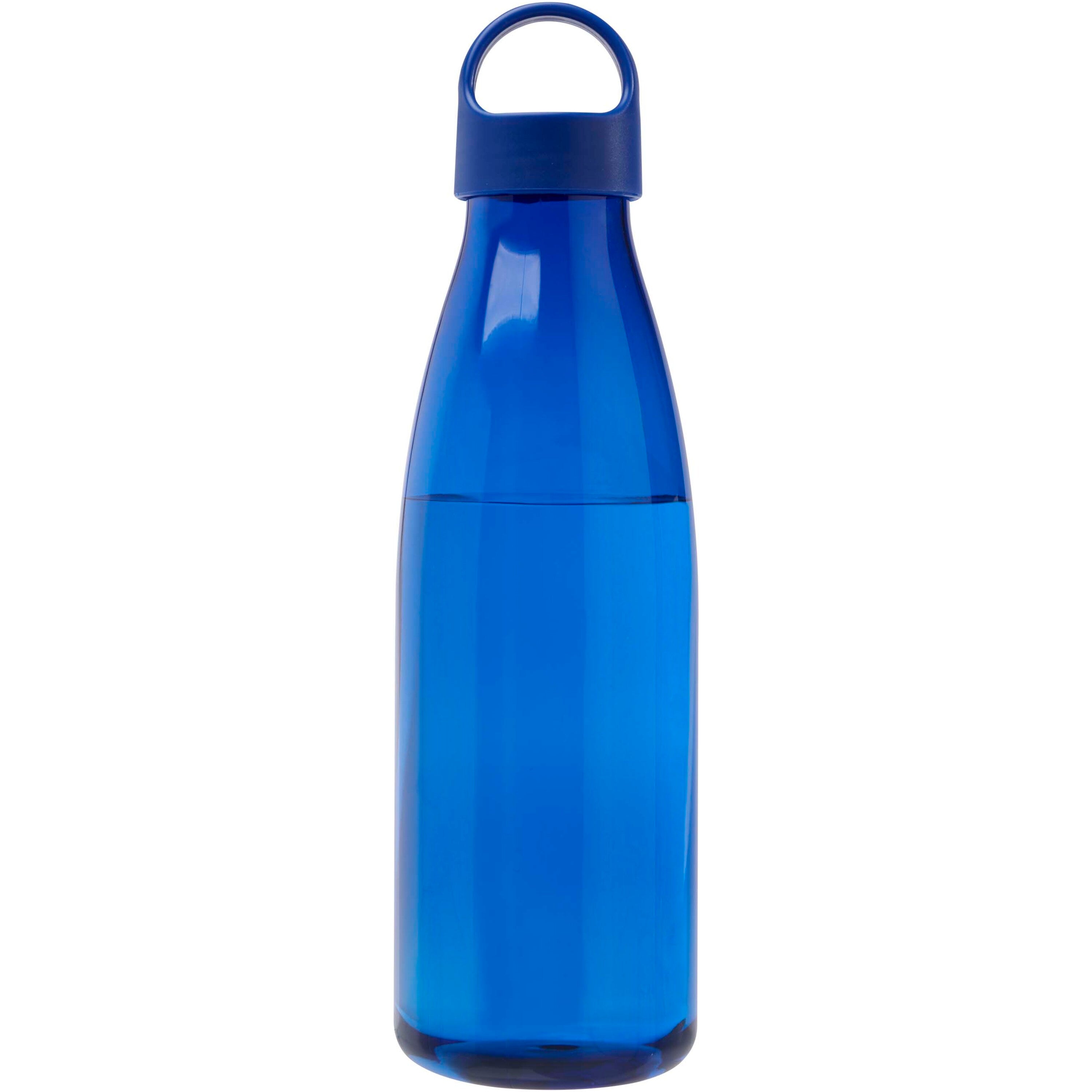 Bergen Recycled Plastic Water Bottle with Carry Cap