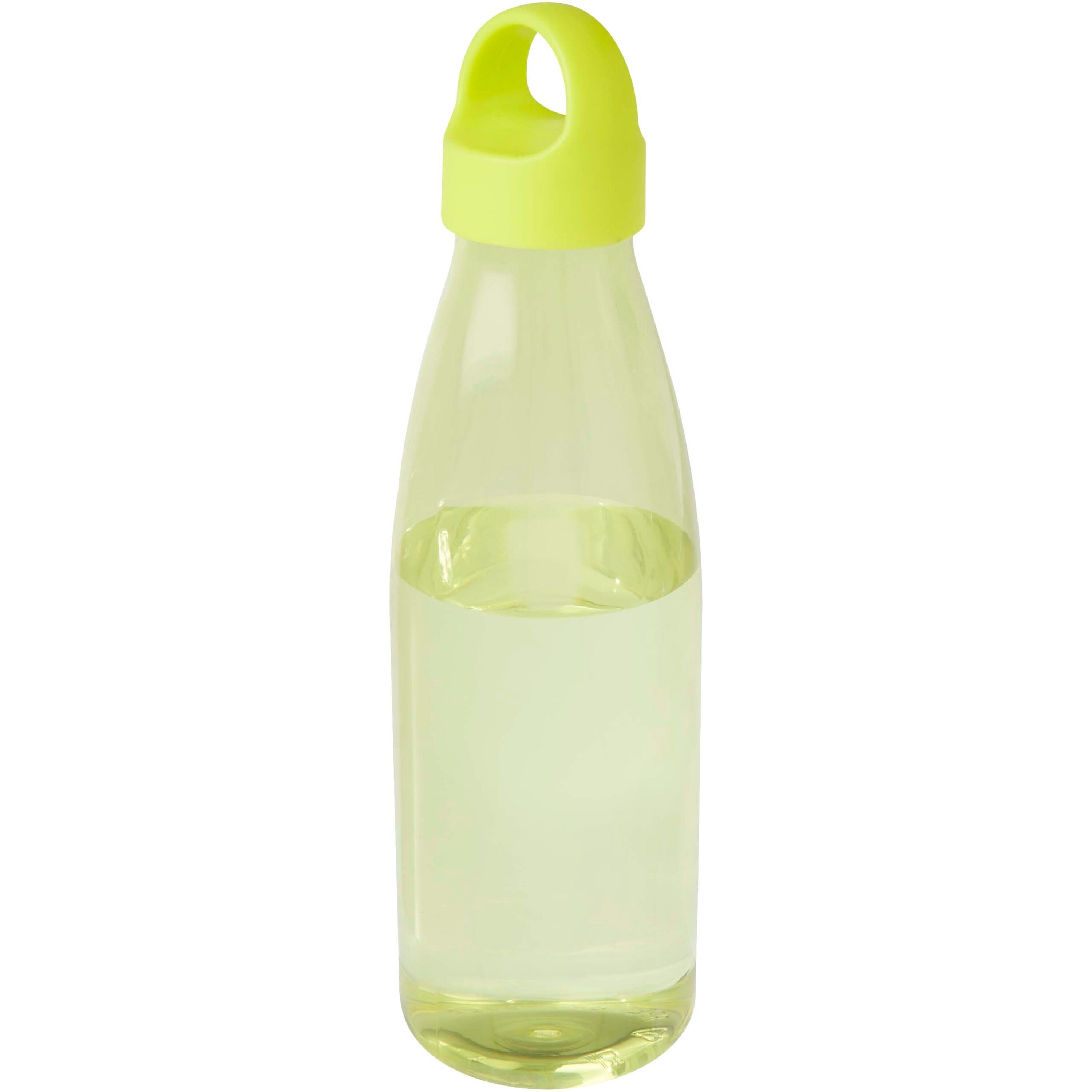 Bergen Recycled Plastic Water Bottle with Carry Cap