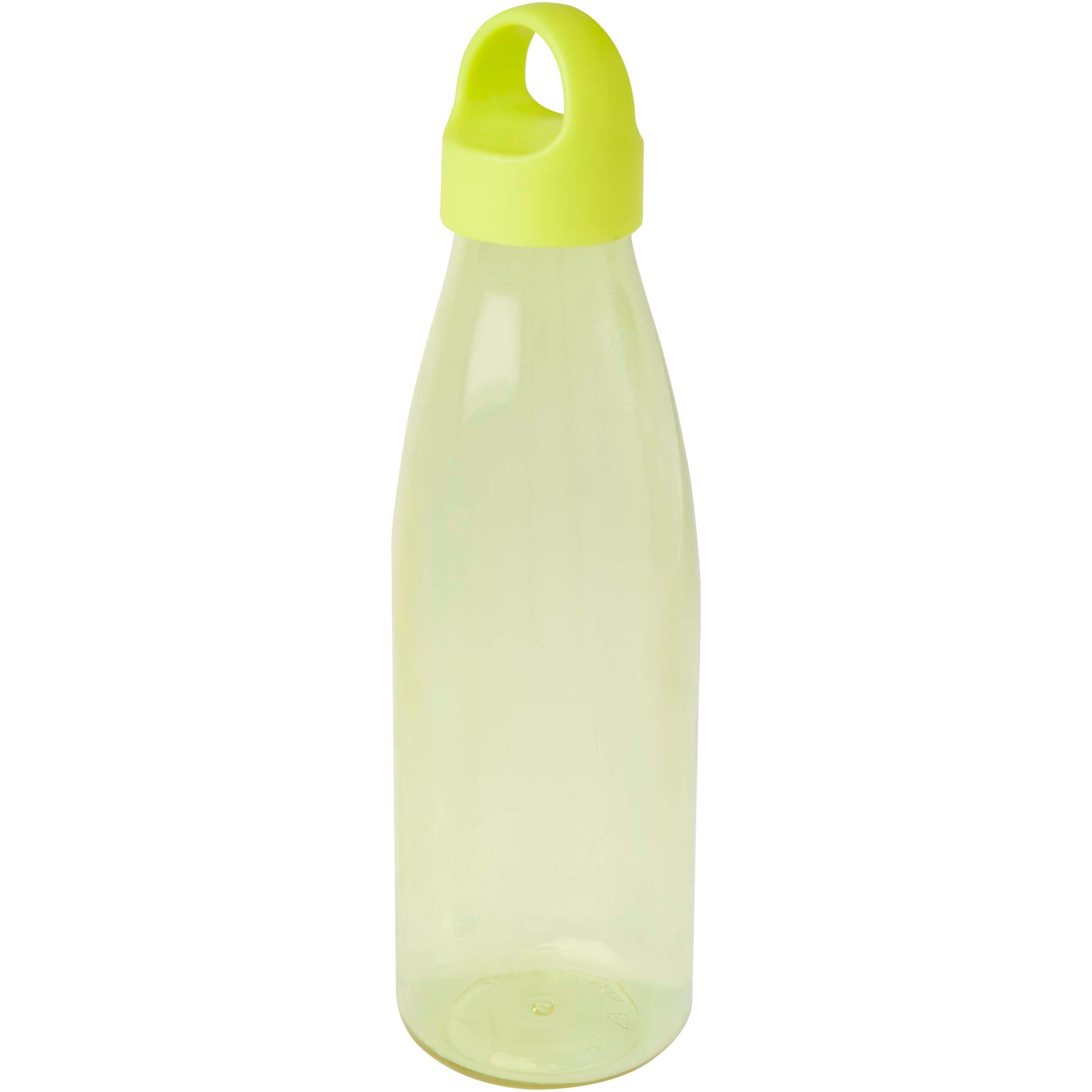 Bergen Recycled Plastic Water Bottle with Carry Cap