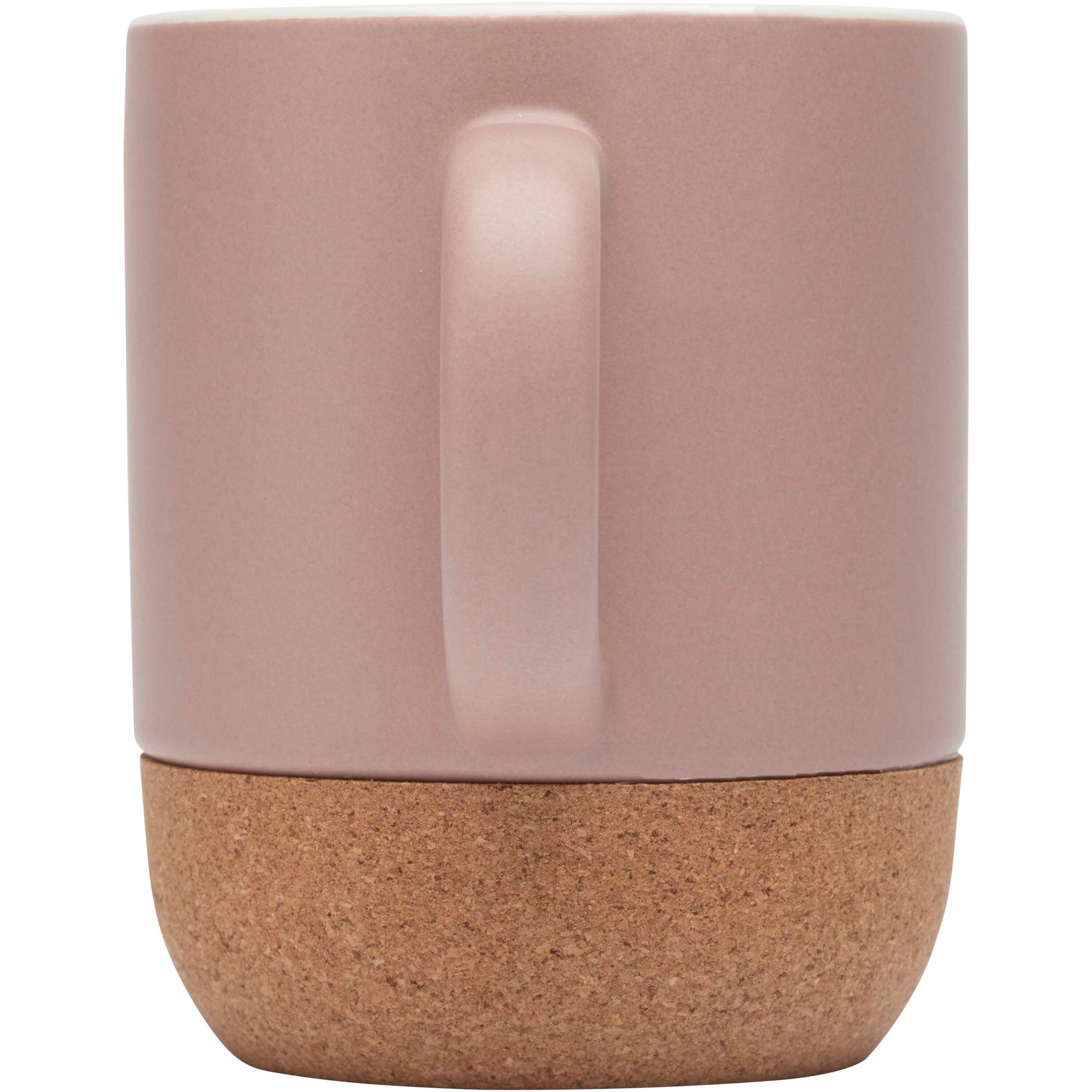 Billie Matte Ceramic Mug with Cork Base