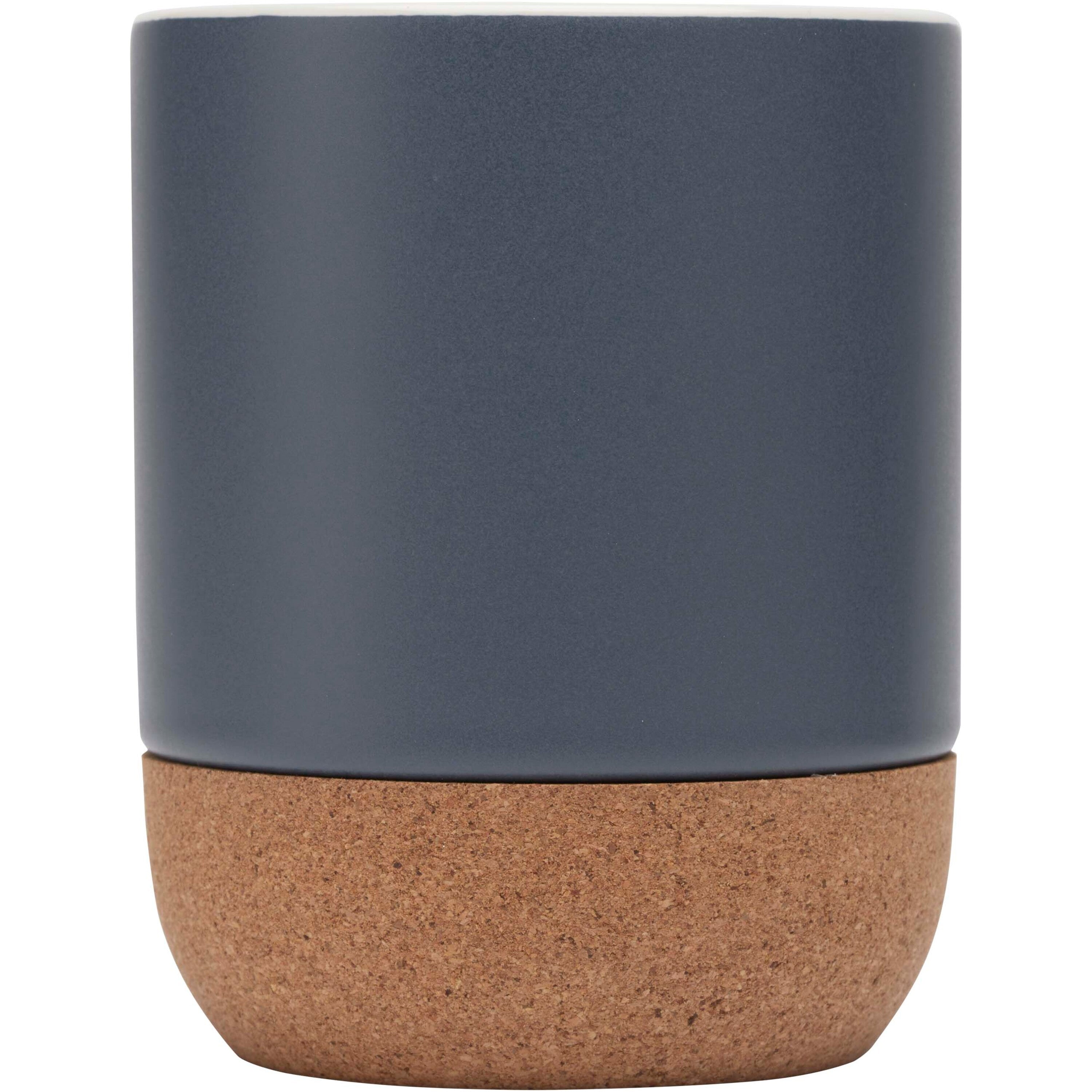 Billie Matte Ceramic Mug with Cork Base
