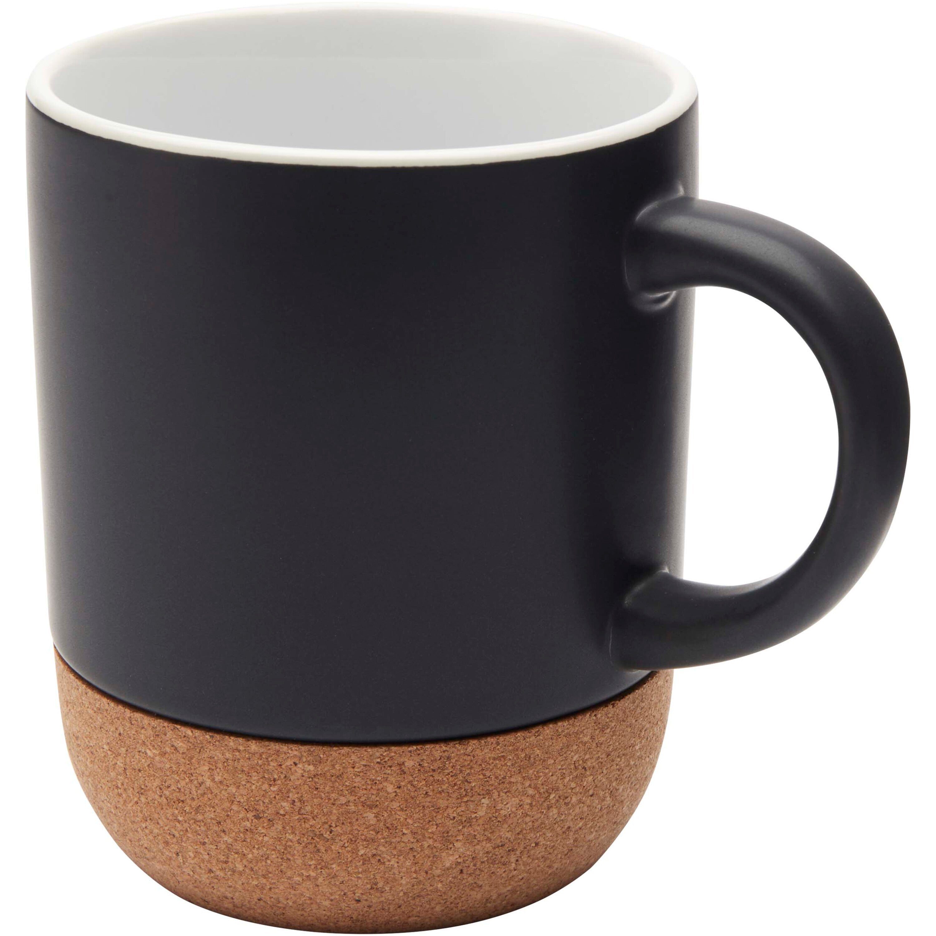 Billie Matte Ceramic Mug with Cork Base