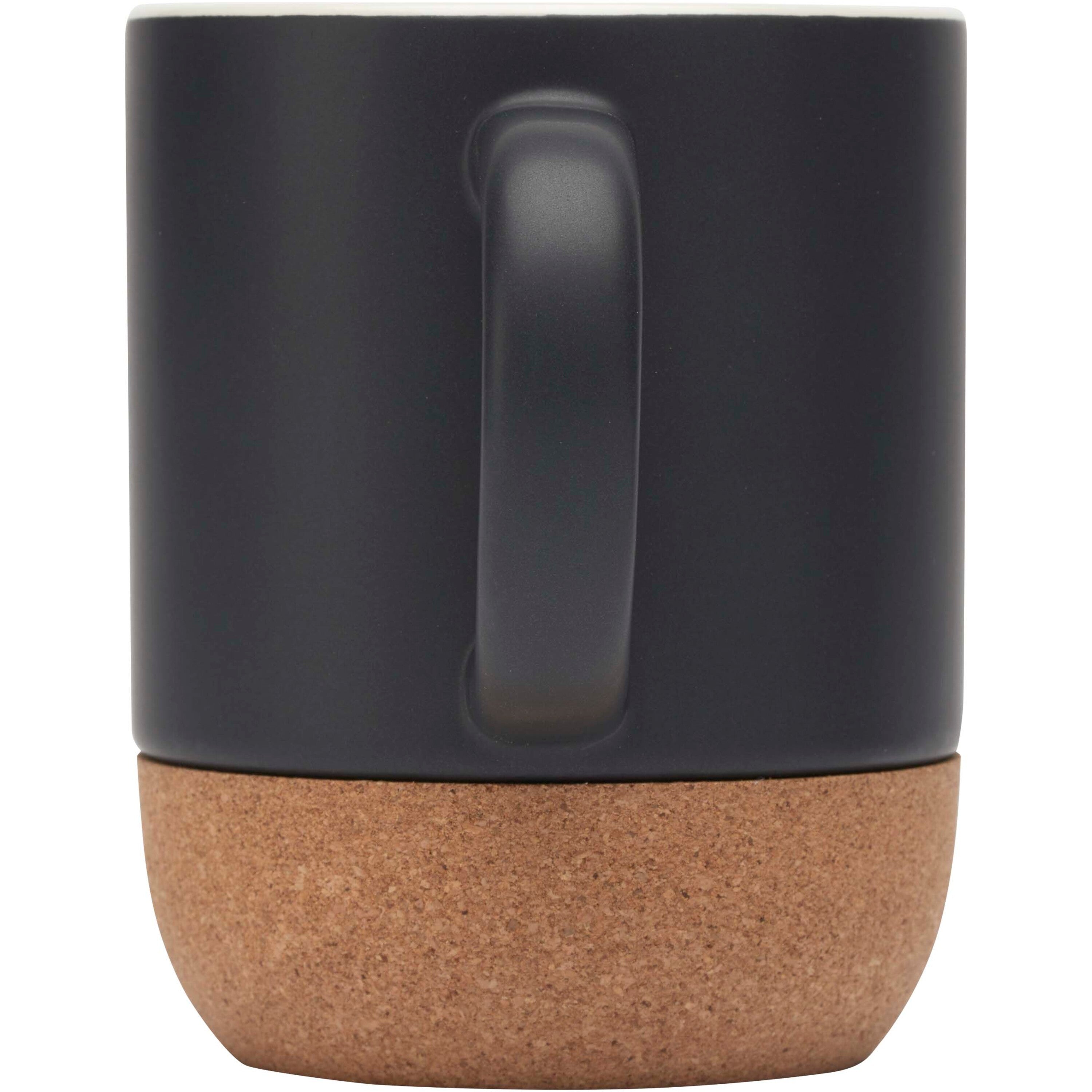Billie Matte Ceramic Mug with Cork Base