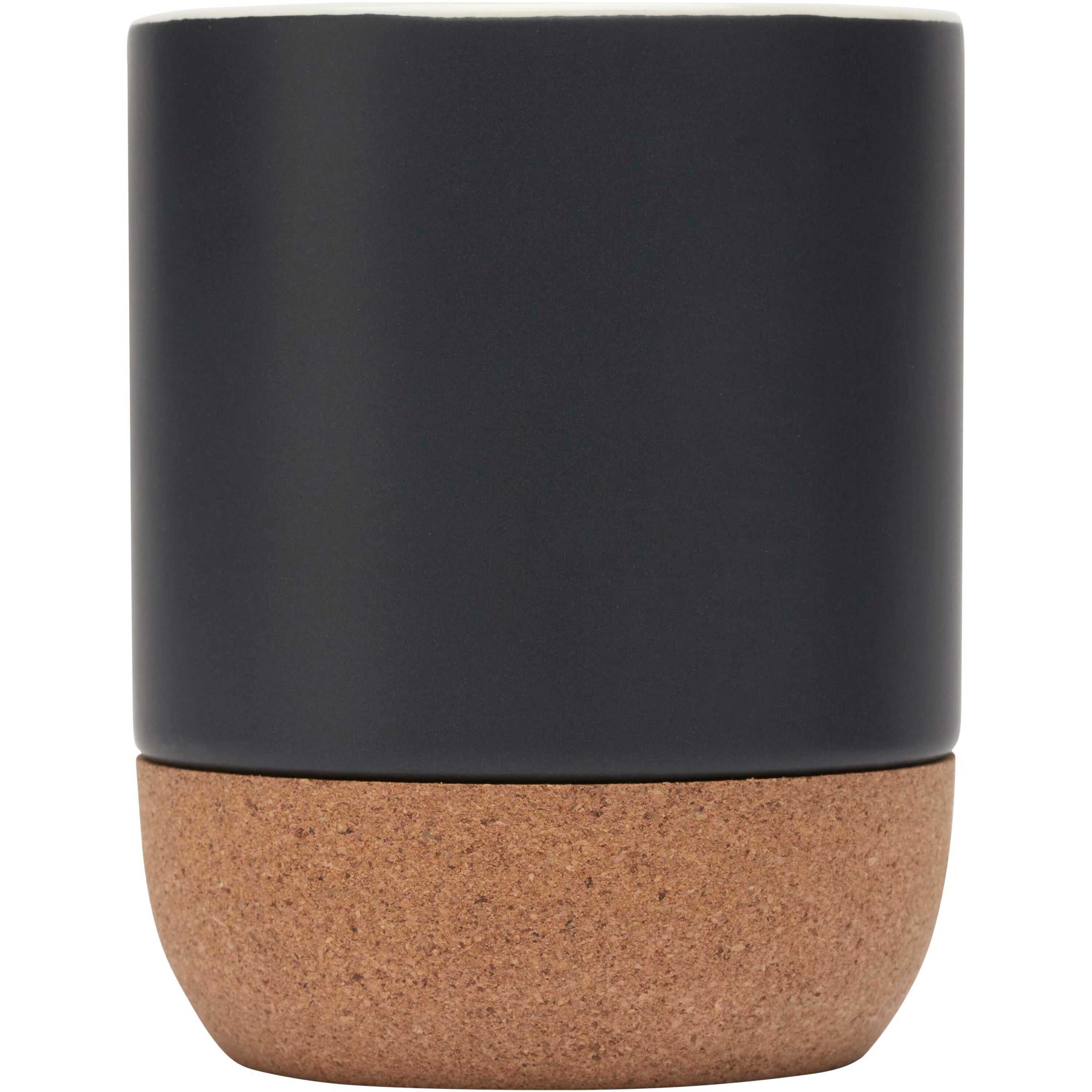Billie Matte Ceramic Mug with Cork Base