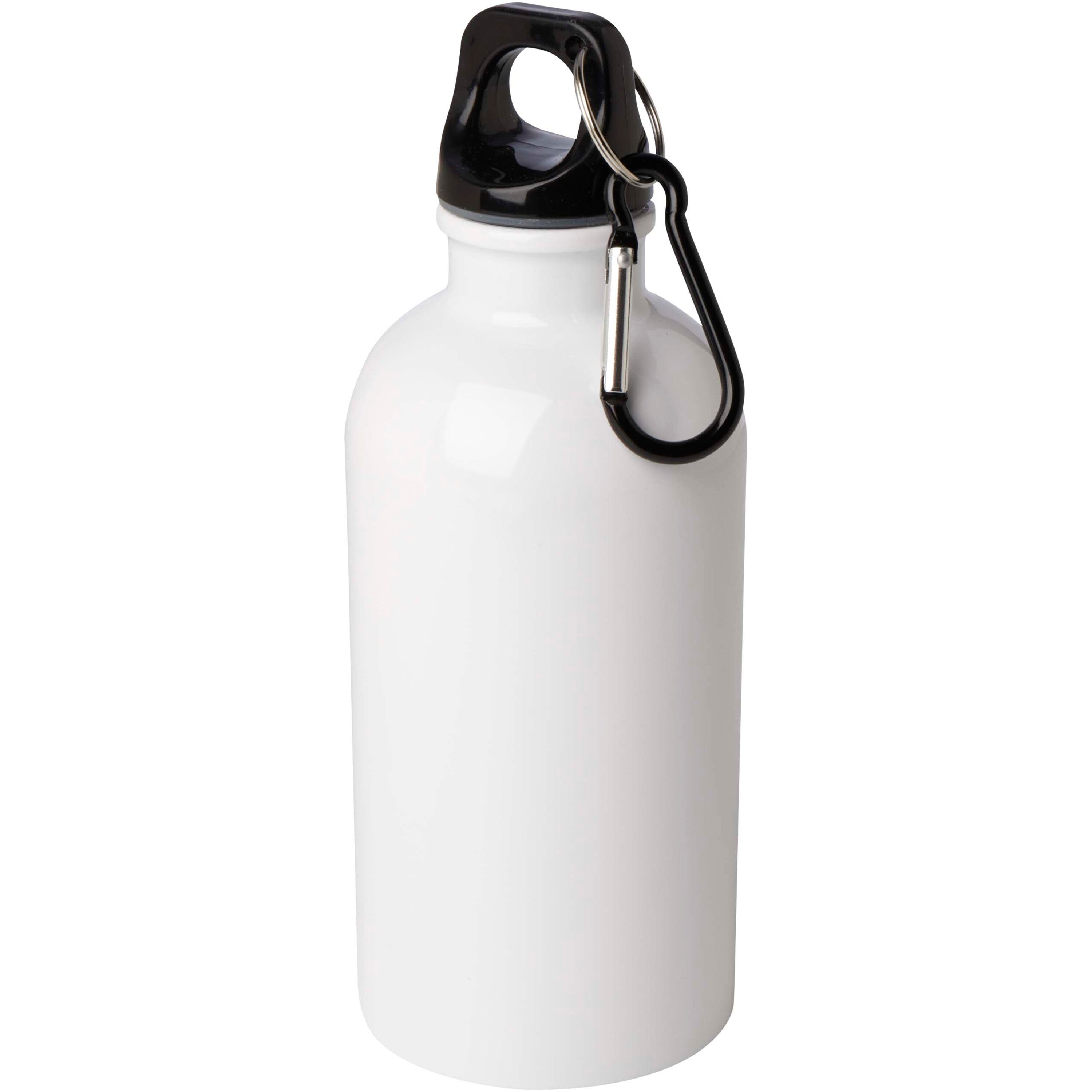 Upcycled Stainless Steel Water Bottle with Carabiner