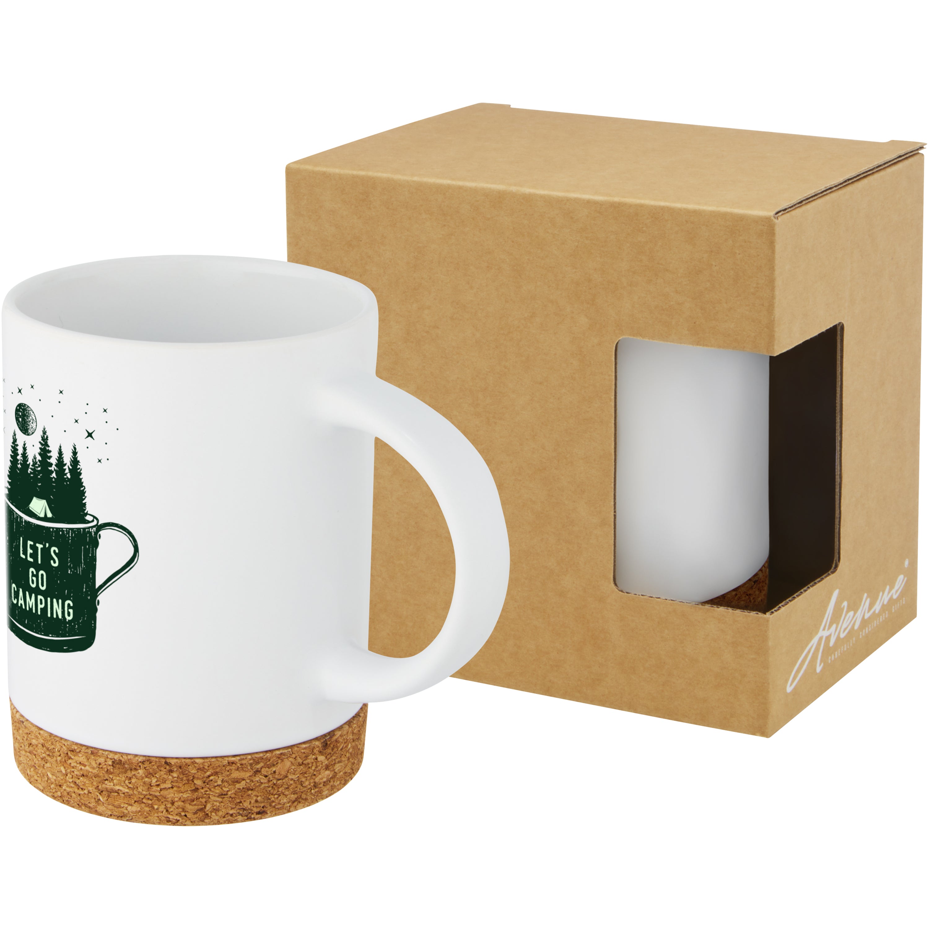 Neiva 425ml Ceramic Mug with Cork Base